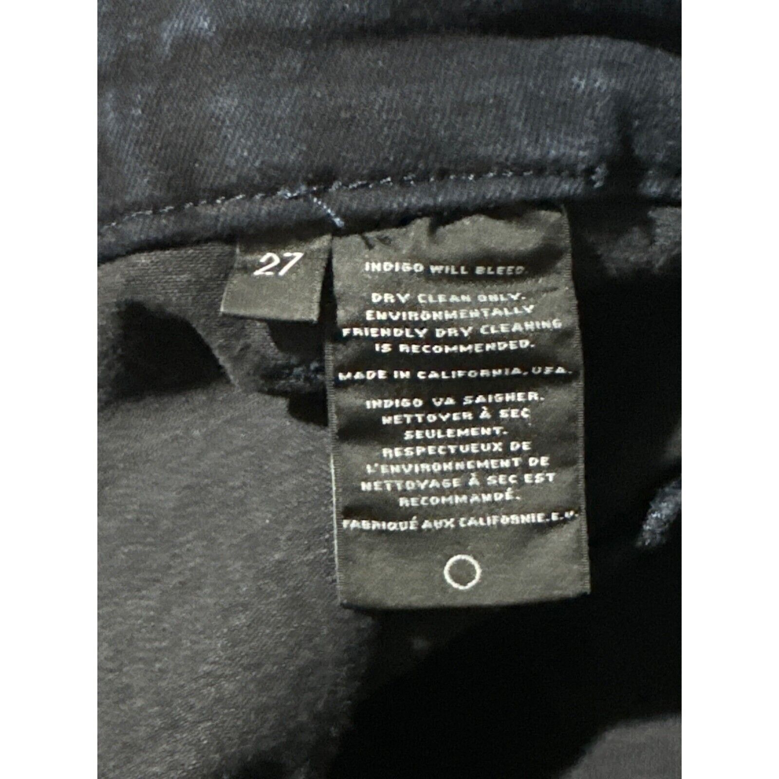 J Brand J Brand Jeans Womens 27 Devin Skinny Dark Wash Bluebird Size 27" / US 4 / IT 40 - 8 Thumbnail