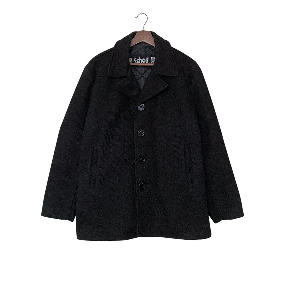 Schott × Vintage Vintage Brand Schott Wool Chore Jacket 1990s Size US M / EU 48-50 / 2 - 1 Thumbnail