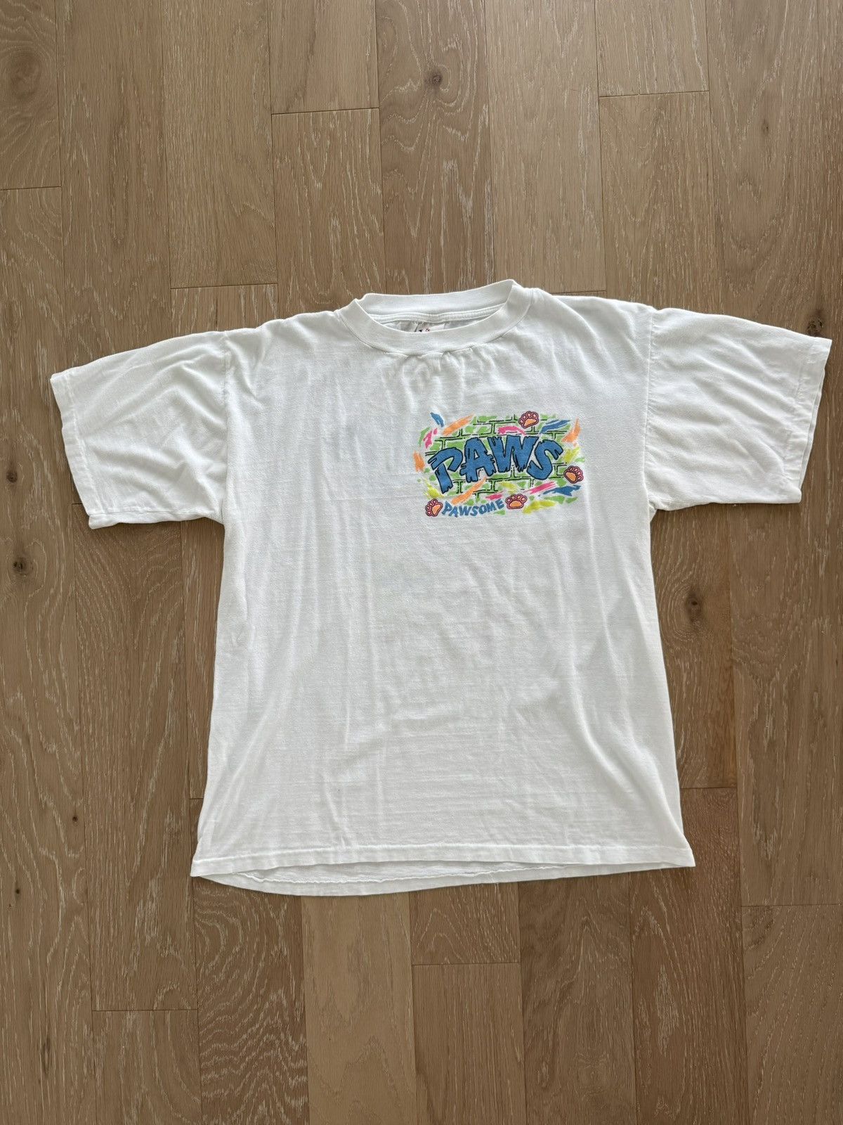 Other Vintage 1990 Paws Cheetos Graffiti Shirt Size US L / EU 52-54 / 3 - 2 Thumbnail