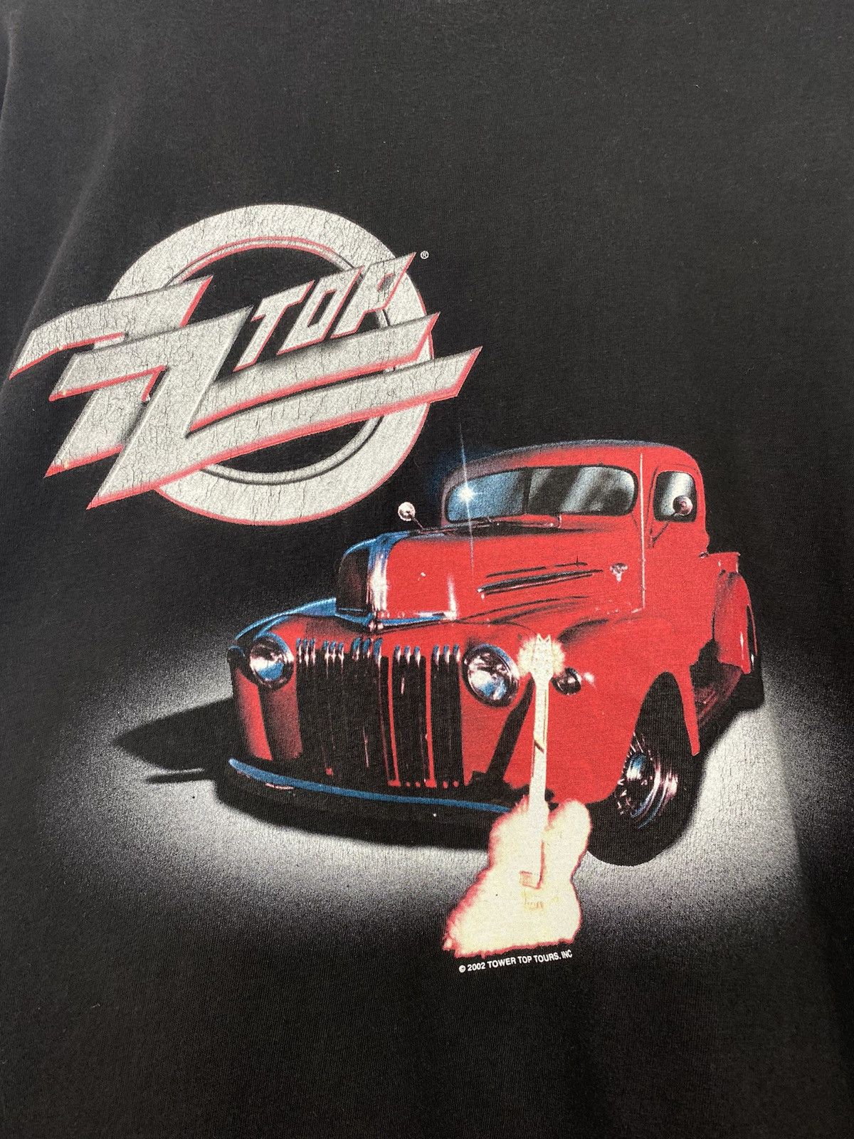 Band Tees Vintage ZZ Top 2002 Sharp Dressed Man T Shirt Tee Pink Floyd Size US XL / EU 56 / 4 - 2 Thumbnail