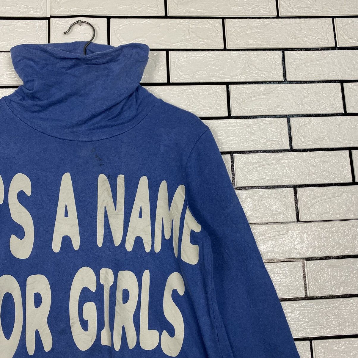 Hysteric Glamour 📌Turtle Neck Sweatshirt Drug Store Spell Out Big Logo Size US M / EU 48-50 / 2 - 7 Thumbnail
