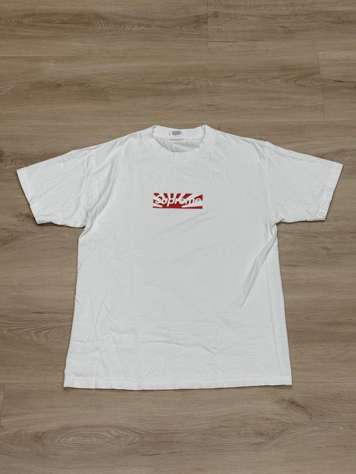 Supreme Supreme 2011 Japan Relief Box Logo Tee | Grailed