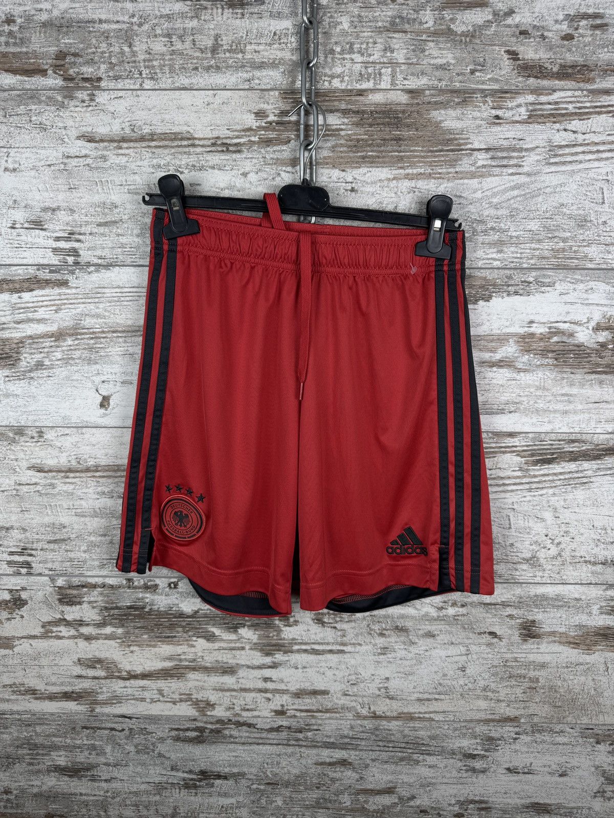 Adidas × Vintage Mens Vintage Adidas Deutscher soccer shorts Germany Size US 30 / EU 46 - 1 Thumbnail