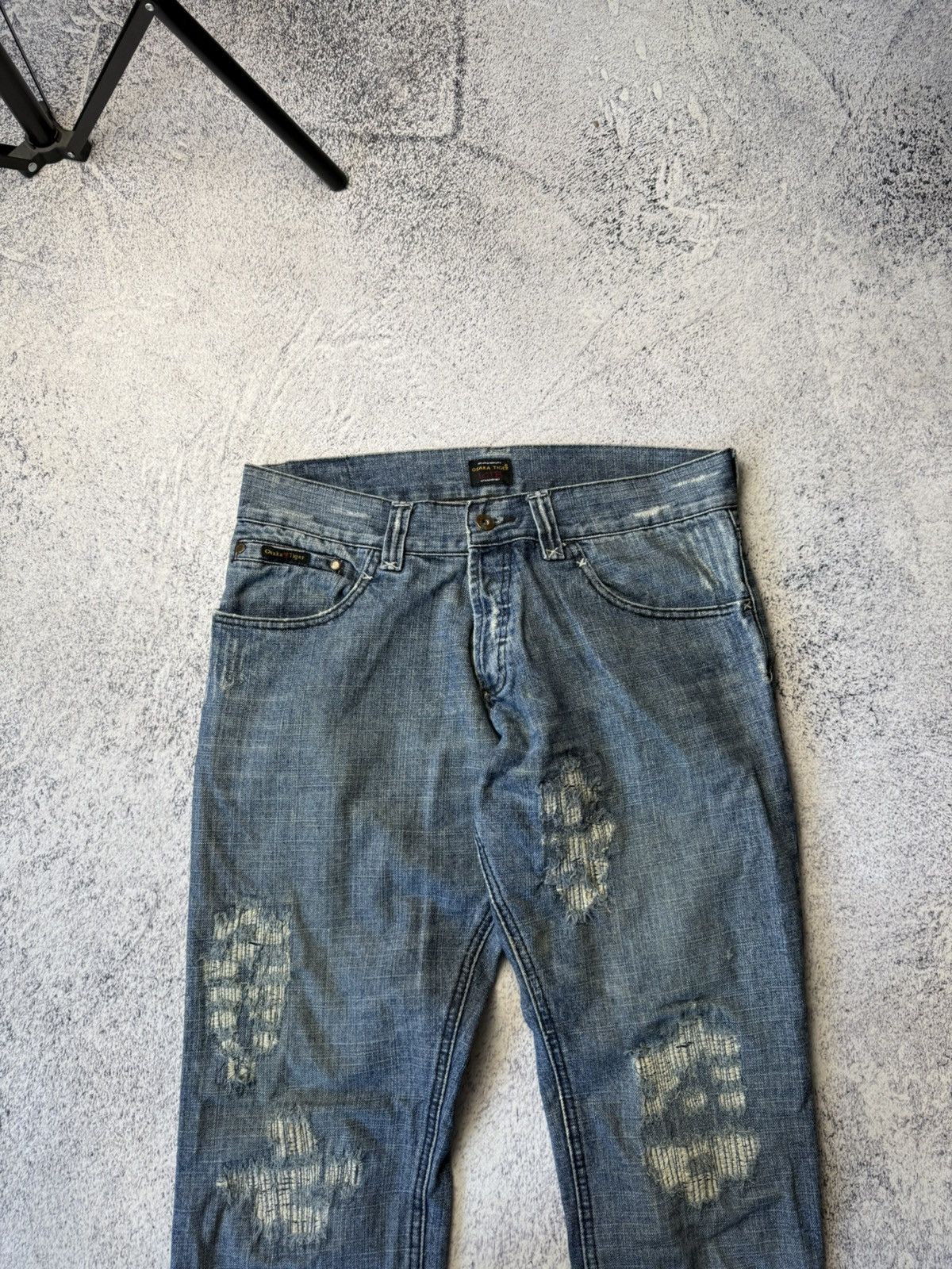 Other Rare Osaka Tiger jeans Japan Style Straight evisu style Size US 34 / EU 50 - 6 Thumbnail