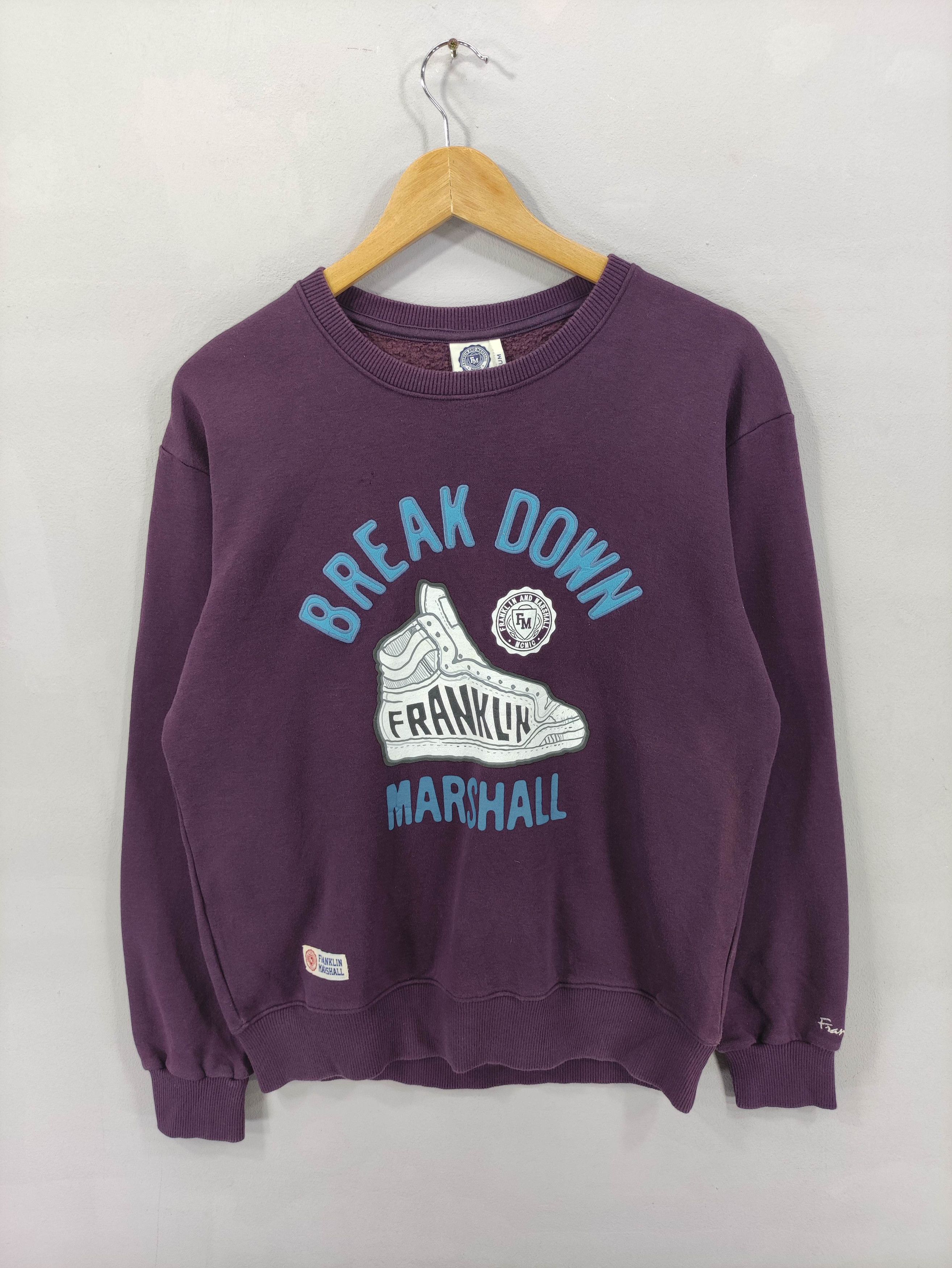 Franklin & Marshall Vintage Franklin & Marshall Big Logo Sweatshirt Jumper Size US M / EU 48-50 / 2 - 1 Thumbnail