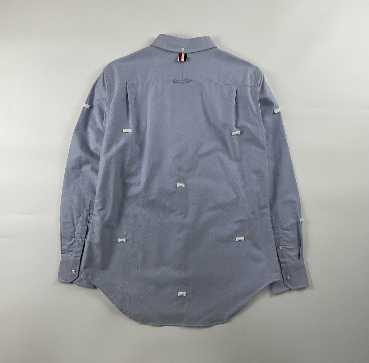 Thom Browne Thom Browne Bow Embroidered Shirt Size US M / EU 48-50 / 2 - 2 Thumbnail