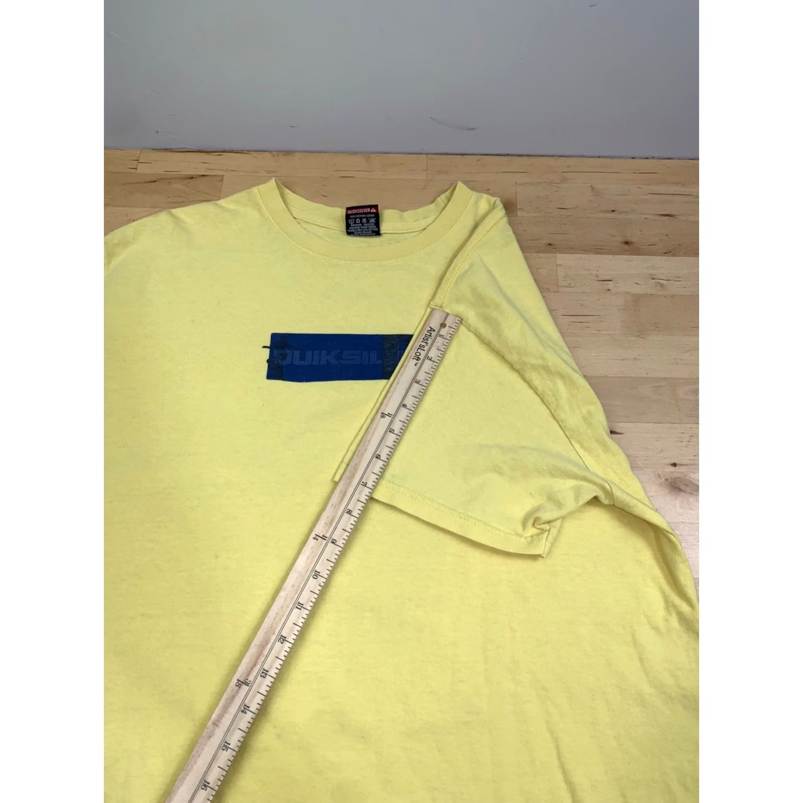 Quiksilver VINTAGE Quiksilver Shirt Men L Yellow Beach Surf 90s 2000s Logo Beach Mens L Yellow Shirt Size US L / EU 52-54 / 3 - 6 Thumbnail