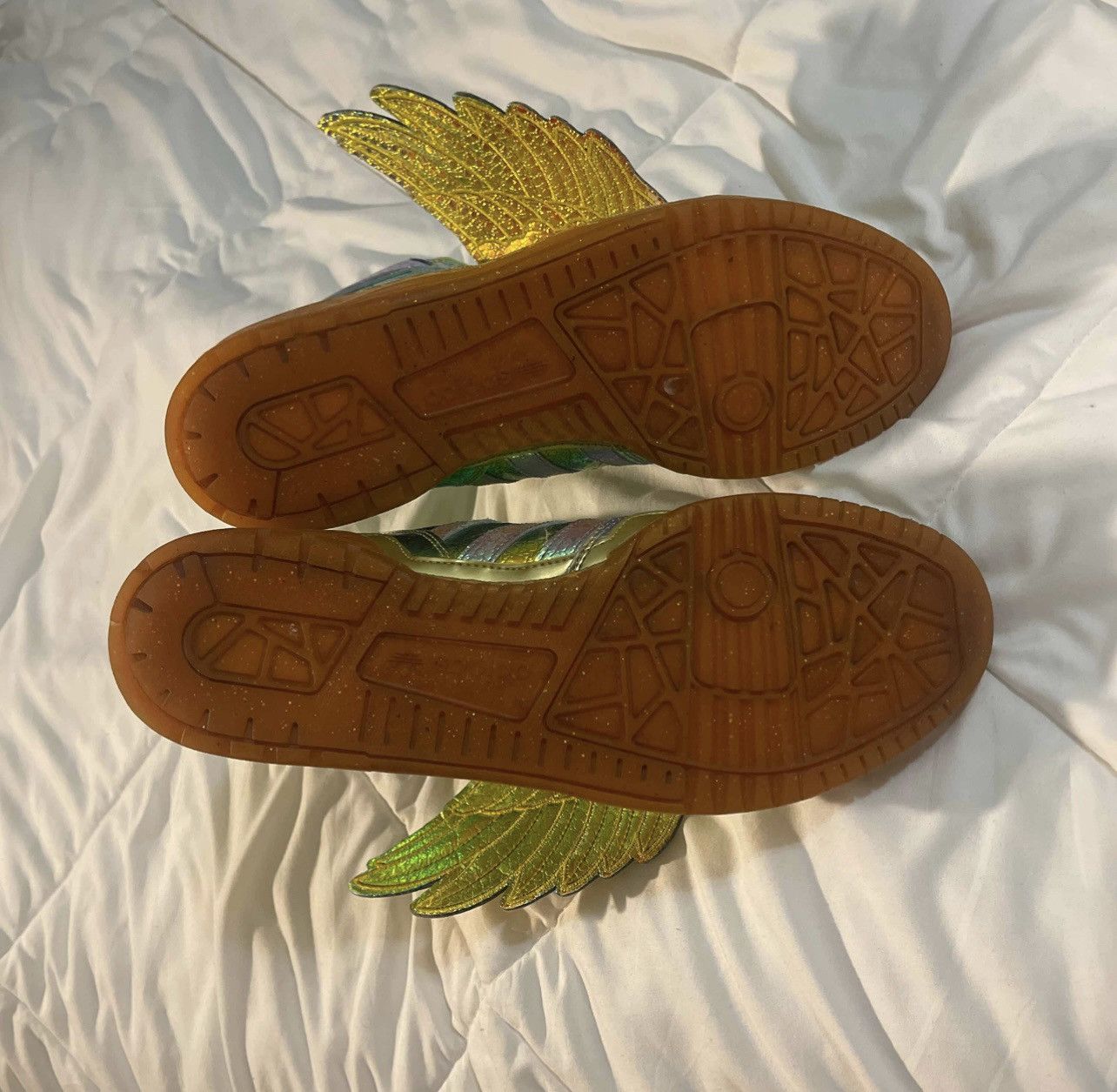 Adidas Adidas Jeremy Scott Foil Wings Size US 11 / EU 44 - 5 Thumbnail