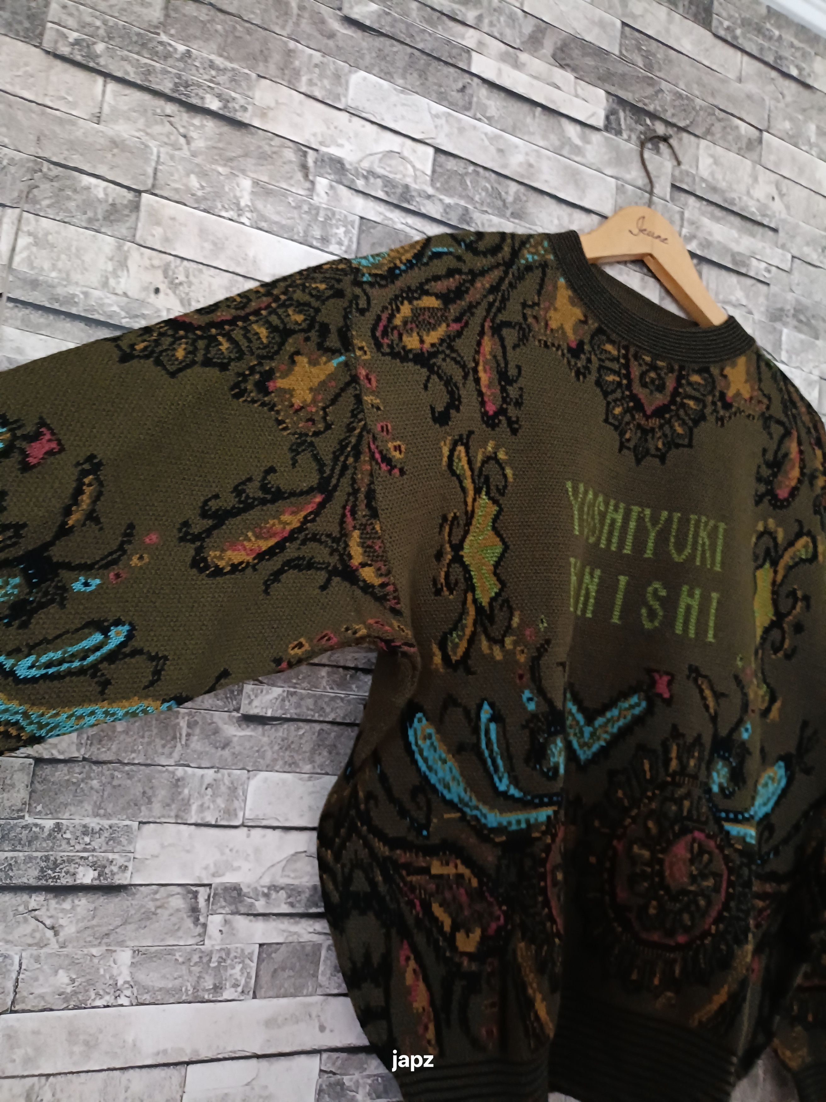 Designer × Japanese Brand × Yoshiyuki Konishi Vintage ficce uomo yoshiyuki konishi knitwear baroque Size US L / EU 52-54 / 3 - 3 Thumbnail