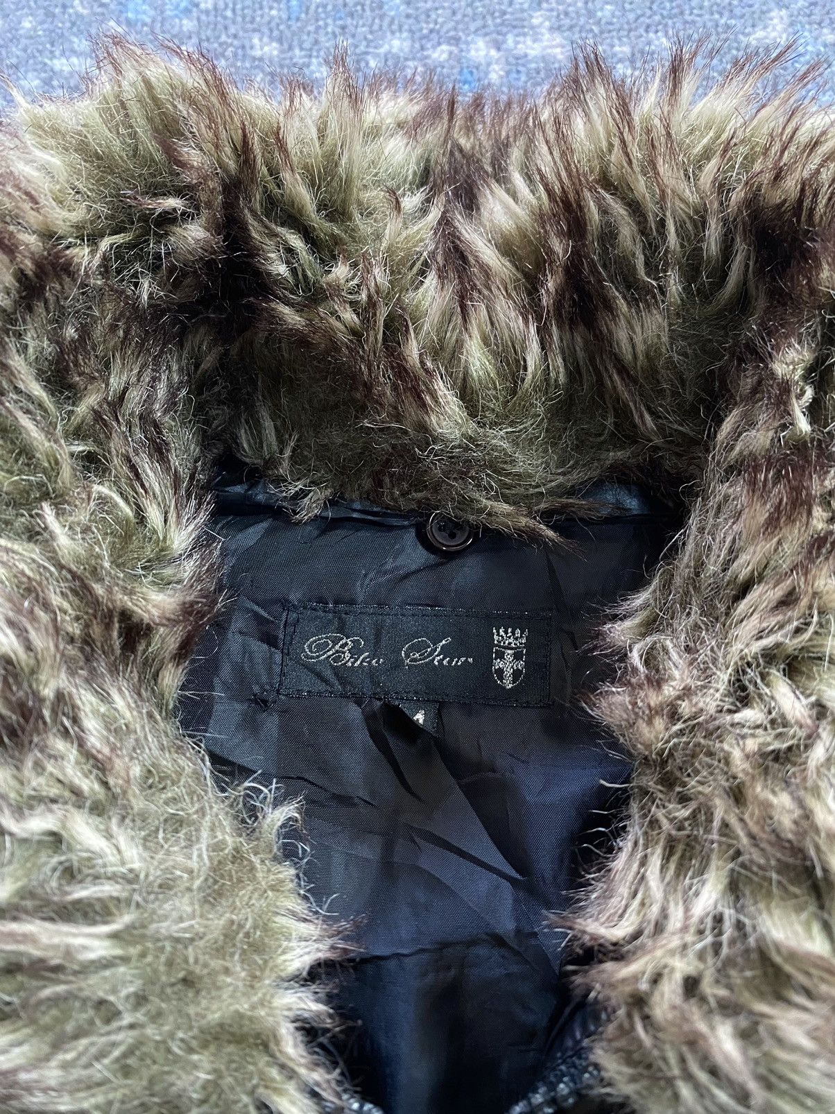 Le Grande Bleu (L.G.B.) Bike Star Japanes Puffer Jacket Vkei Ifsix Style Size US M / EU 48-50 / 2 - 5 Thumbnail