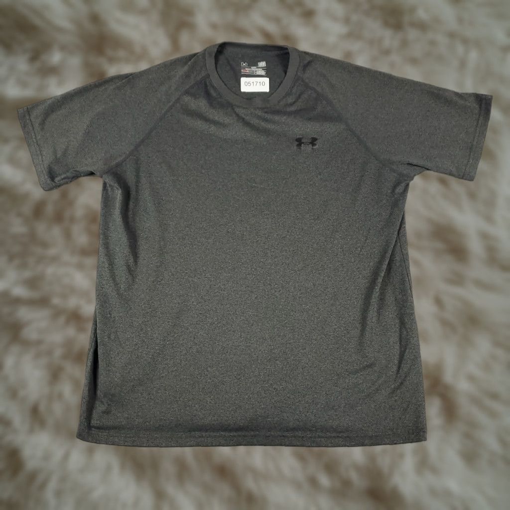 Under Armour Under Armour T Shirt Mens Size Large Gray Active Training Short Sleeve Size US L / EU 52-54 / 3 - 1 Thumbnail