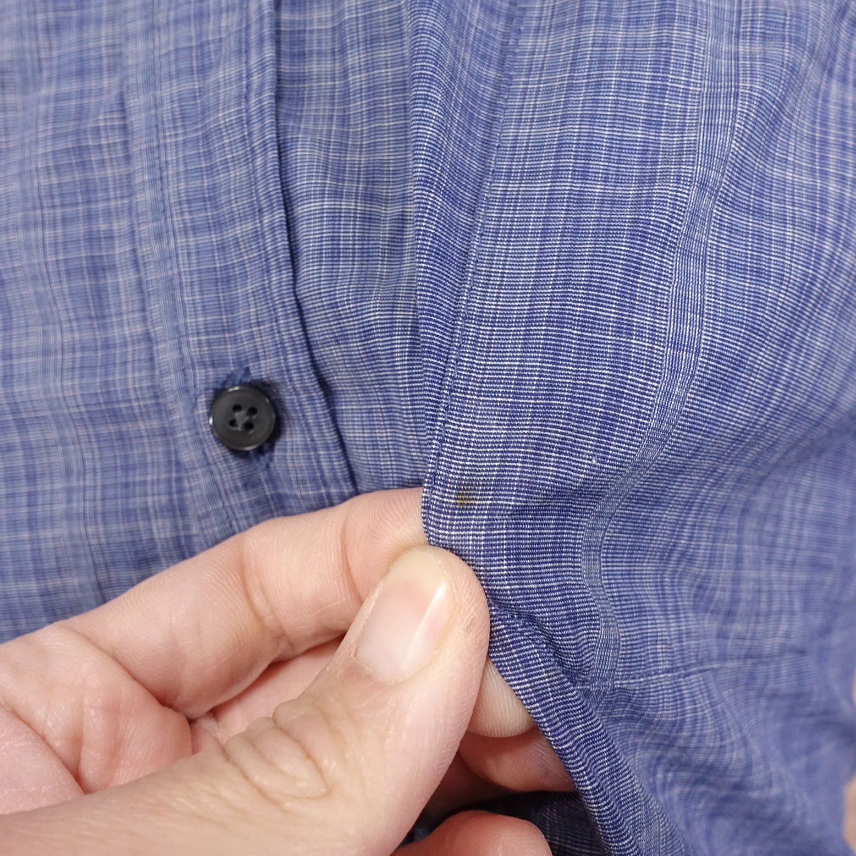 Pronto Uomo PRONTO UOMO BLUE PLAID BUTTON DOWN SHIRT MENS XL LONG SLEEVE Size US XL / EU 56 / 4 - 4 Thumbnail
