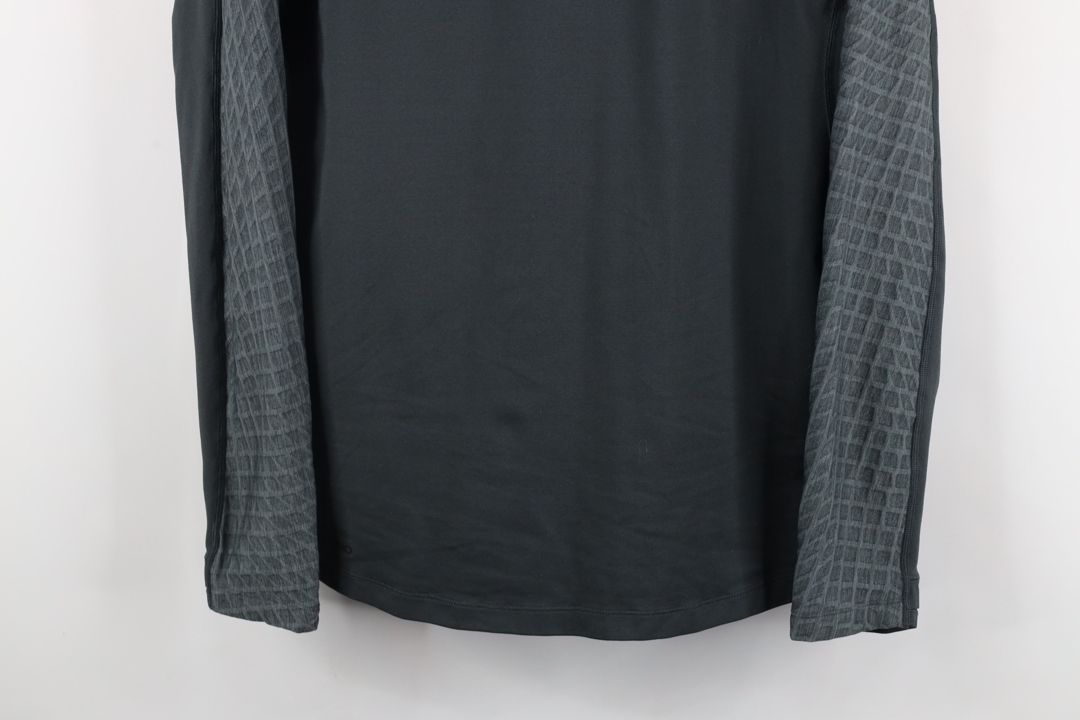 Nike × Vintage Nike Pro Fleece Lined Thermal Training Long Sleeve T-Shirt Size US L / EU 52-54 / 3 - 3 Thumbnail