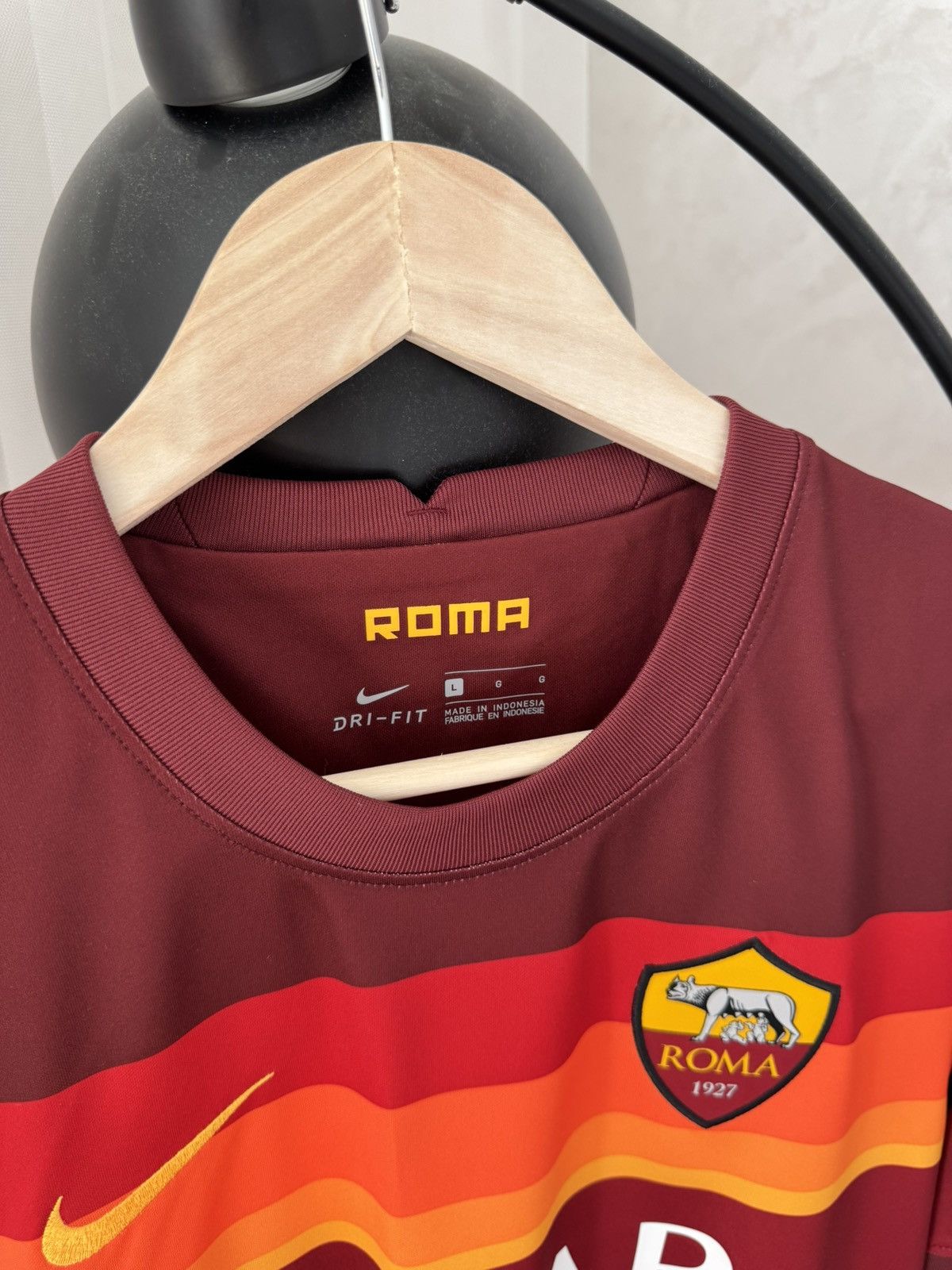 Nike Nike Roma Italy Soccer Maglia CD4248 614 Home Jersey 2020-21 Size US L / EU 52-54 / 3 - 9 Thumbnail