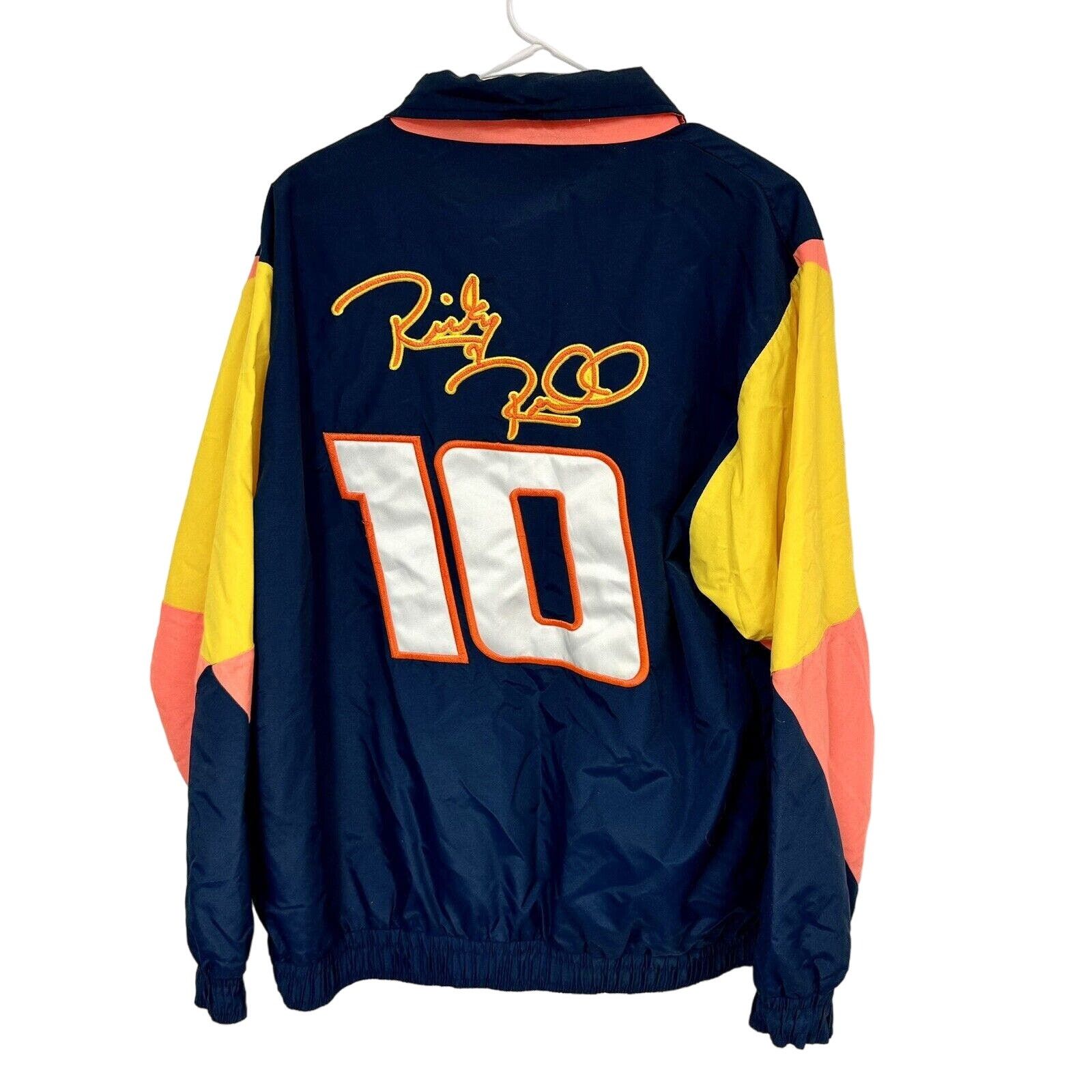 Vintage Nascar Signed Ricky Rudd Jacket Winston Ford Racing VTG 1997 Size US XL / EU 56 / 4 - 4 Thumbnail