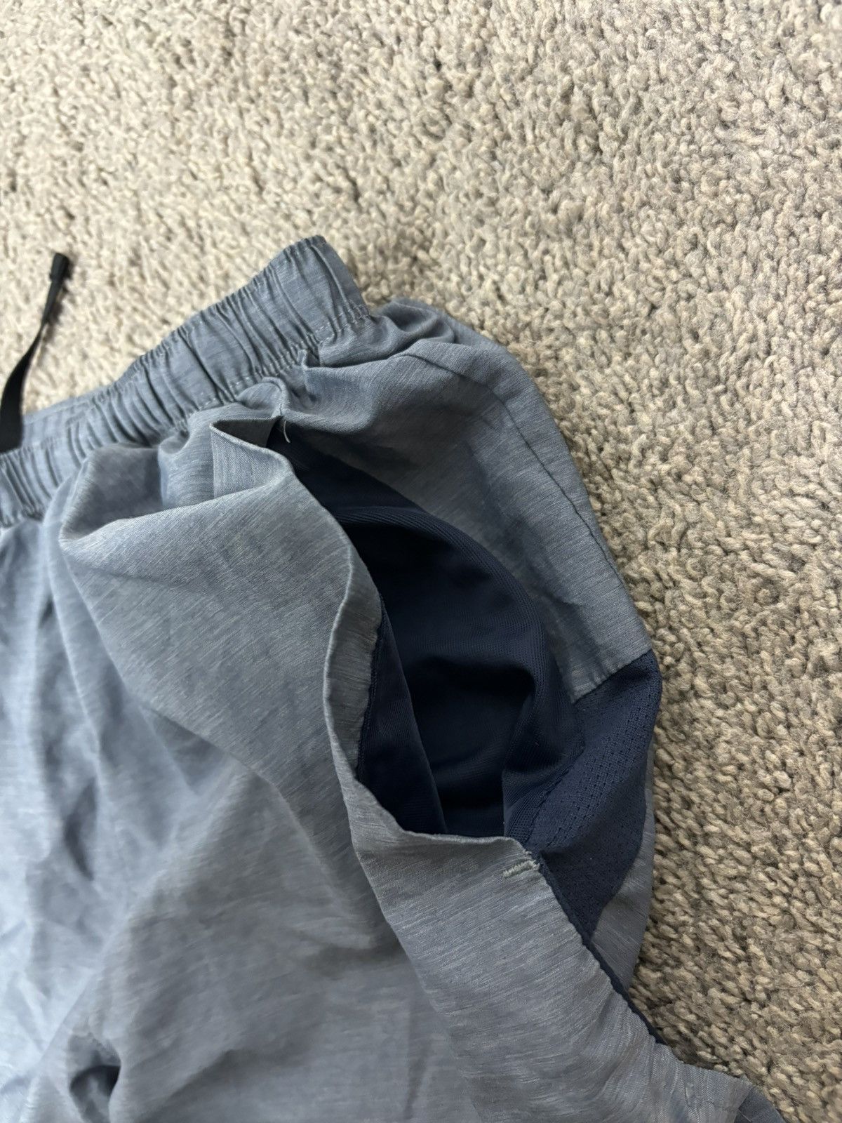 Nike Nike Challenger Running Shorts Mens Small Blue Swoosh Logo Size US 30 / EU 46 - 5 Thumbnail