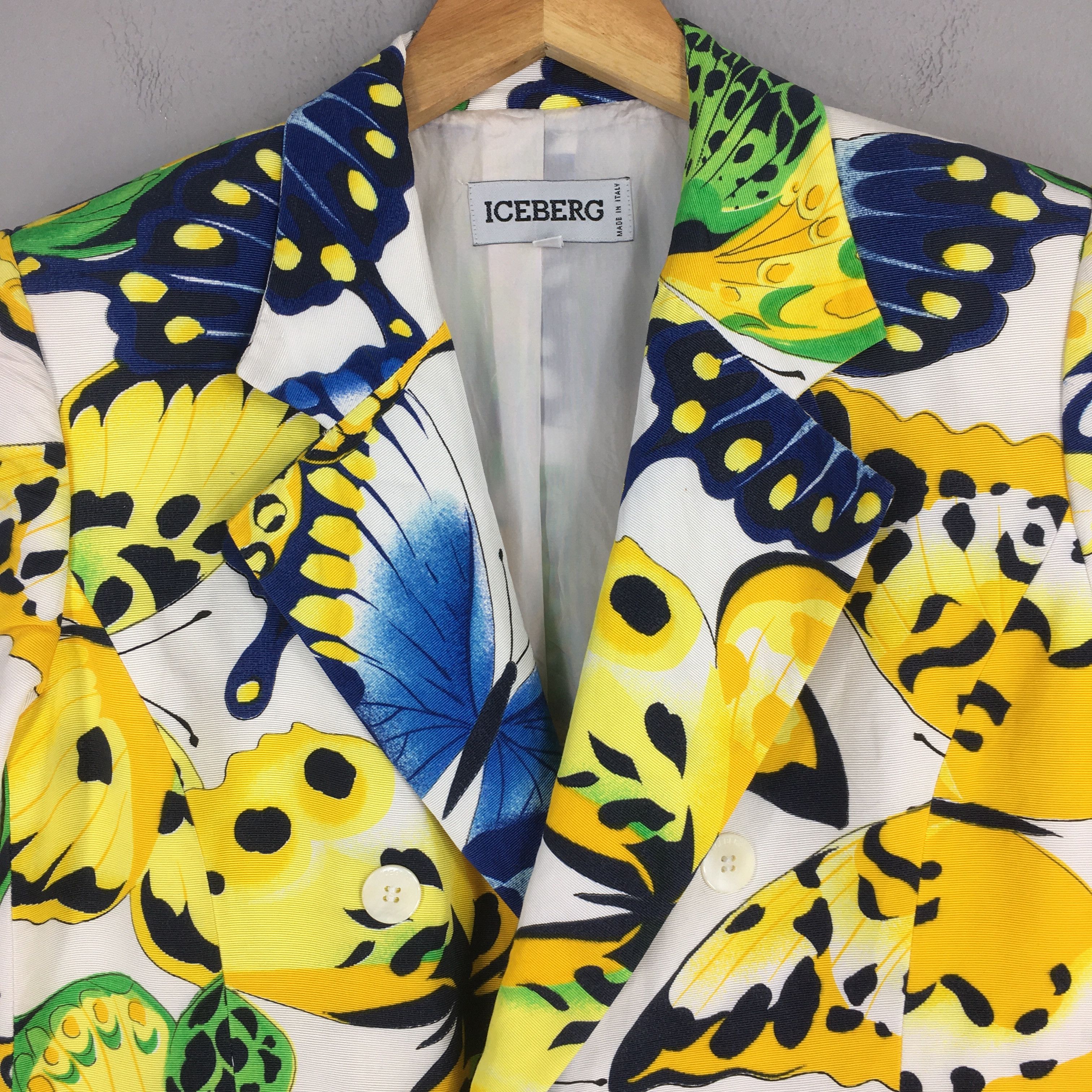 Designer × Iceberg × Vintage Vintage Iceberg Button Ladies Double Breasted Coat Small Size S / US 4 / IT 40 - 2 Thumbnail