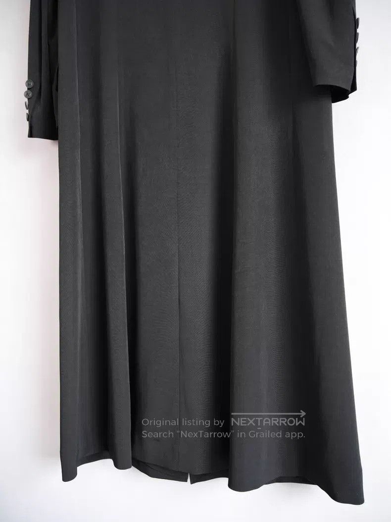 Yohji Yamamoto Yohji Yamamoto Size 3 24AW tailcoat with back pleat and tri Size 40S - 8 Thumbnail