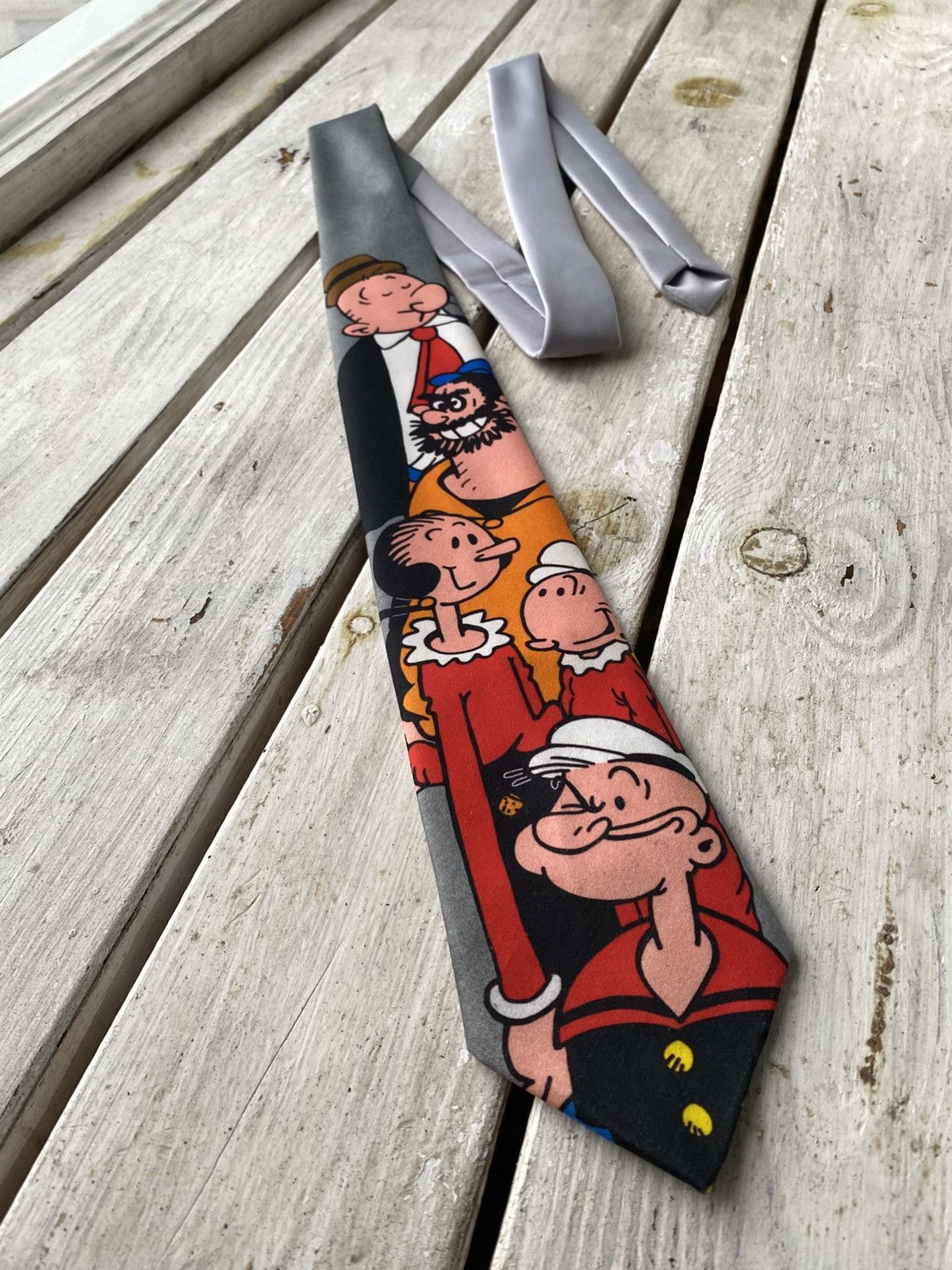 Cartoon Network × Vintage Rare ‼️Vintage 1993 POPEYE TIE y2k Size ONE SIZE - 1 Thumbnail