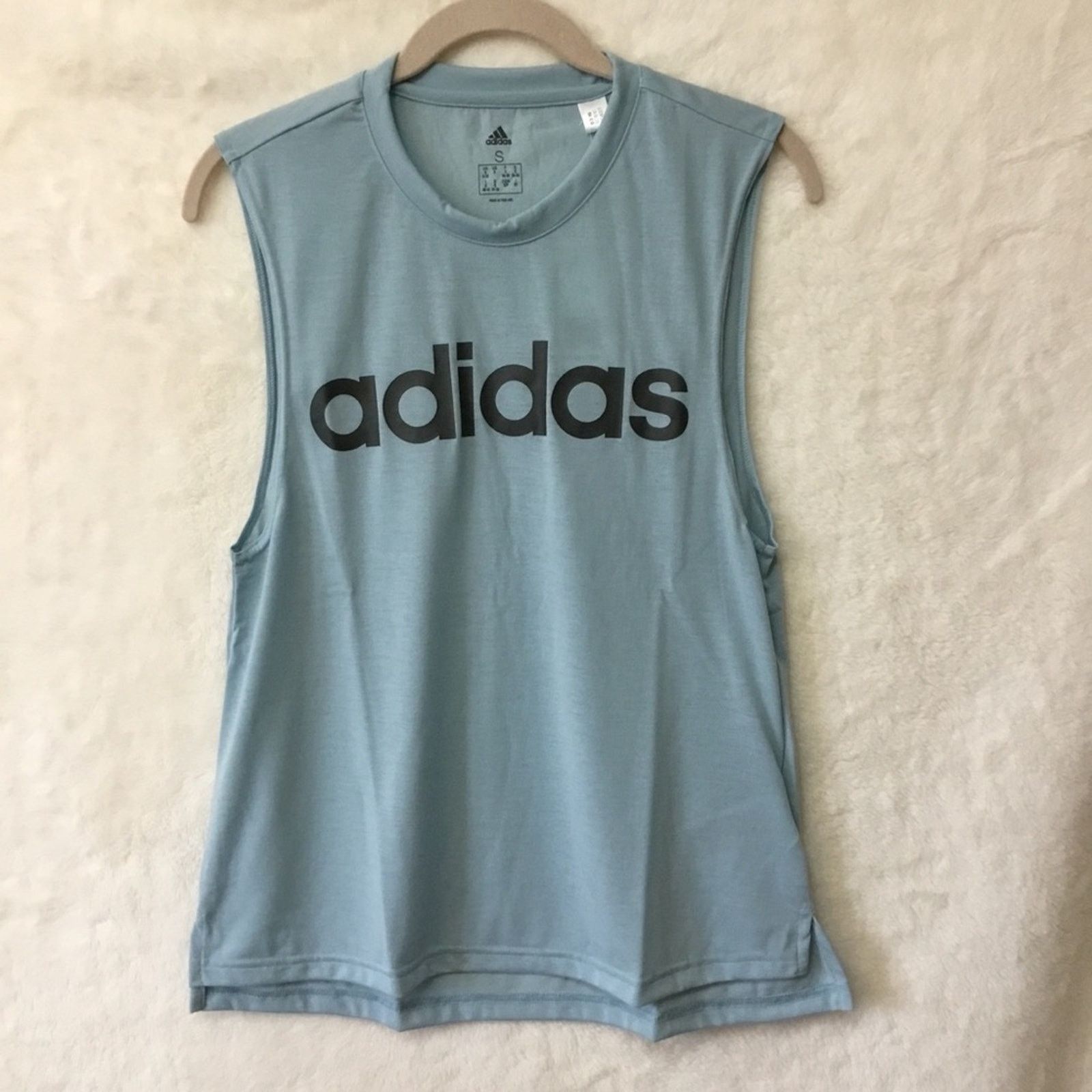 Adidas Adidas Ash Gray Dash Tank Top Size S / US 4 / IT 40 - 1 Thumbnail