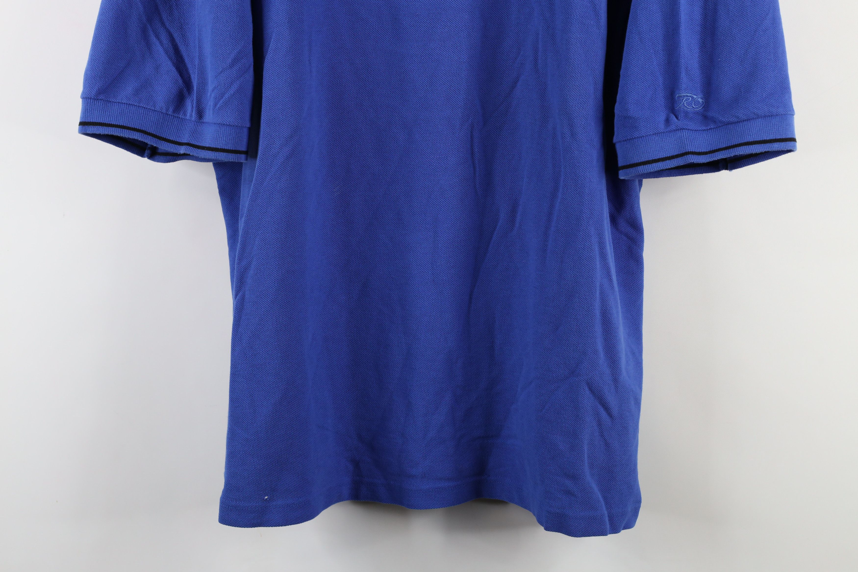Vintage Vintage 90s Ford Racing Short Sleeve Polo Shirt Blue USA Size US XXL / EU 58 / 5 - 3 Thumbnail