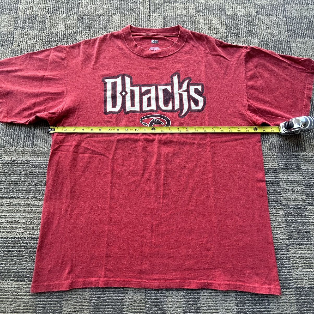 Lee Arizona Diamondbacks Lee Sport Spell-Out T-shirt Size US XL / EU 56 / 4 - 7 Thumbnail