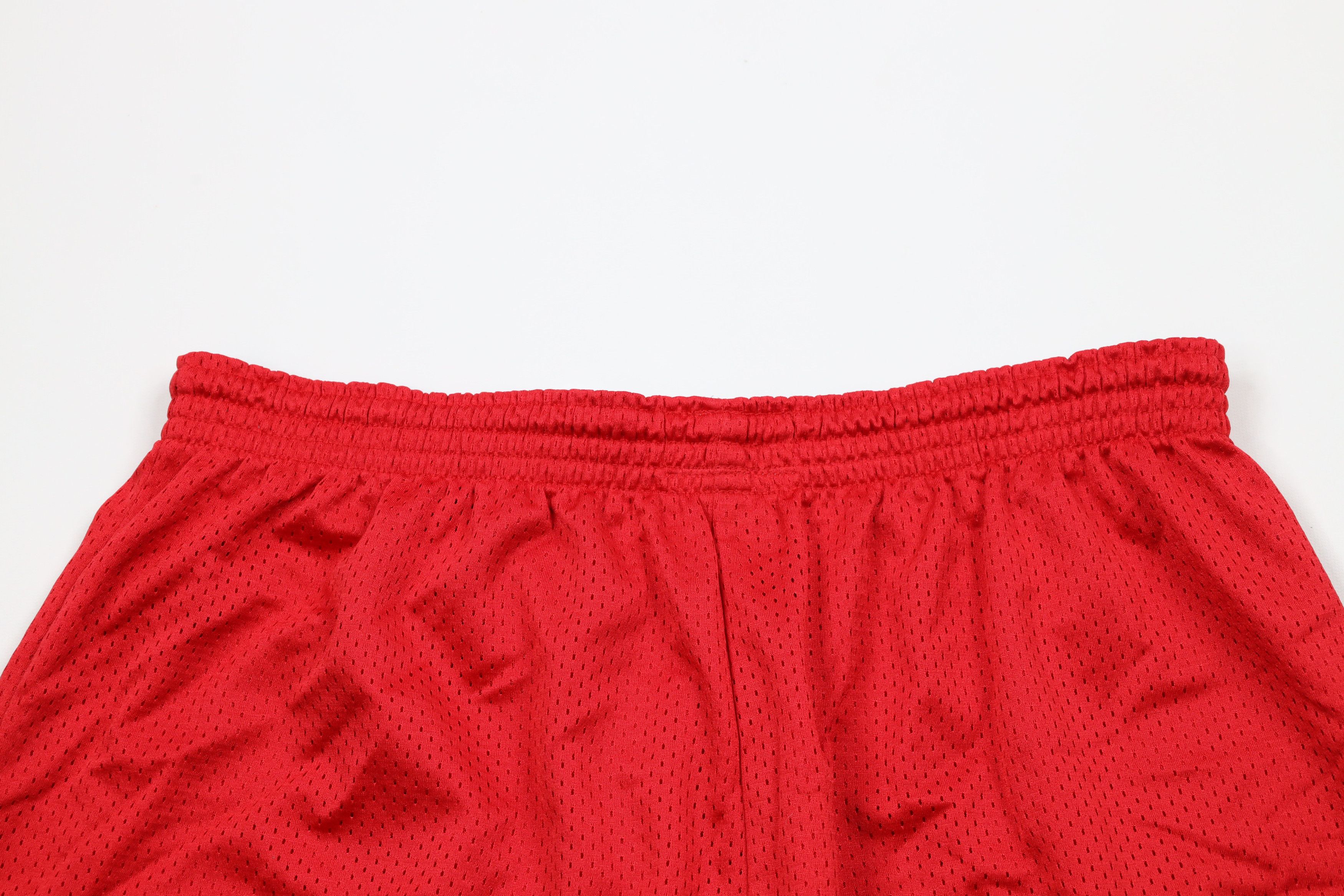 Champion Vintage 90s Champion Miami Ohio Above Knee Mesh Shorts Red Size US 36 / EU 52 - 10 Thumbnail