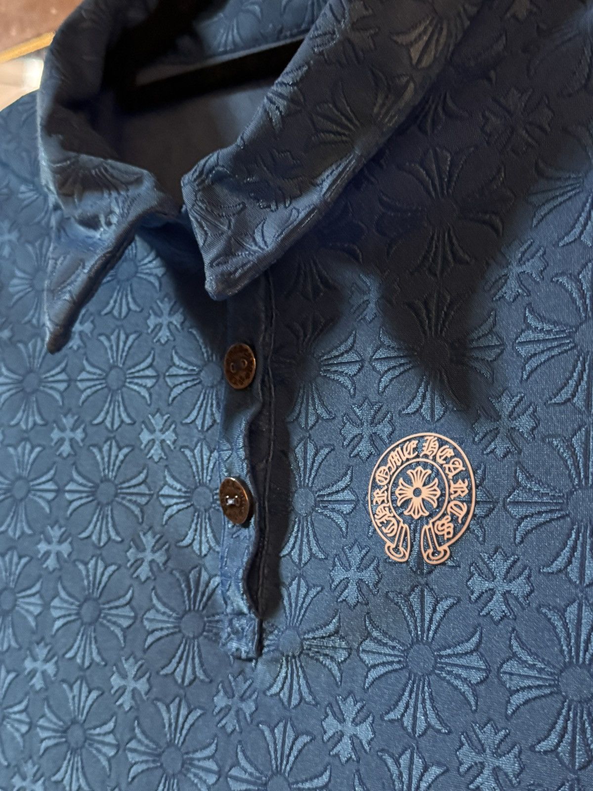 Chrome Hearts Chrome Hearts Plus Monogram Cropped Polo Size M / US 6-8 / IT 42-44 - 5 Thumbnail