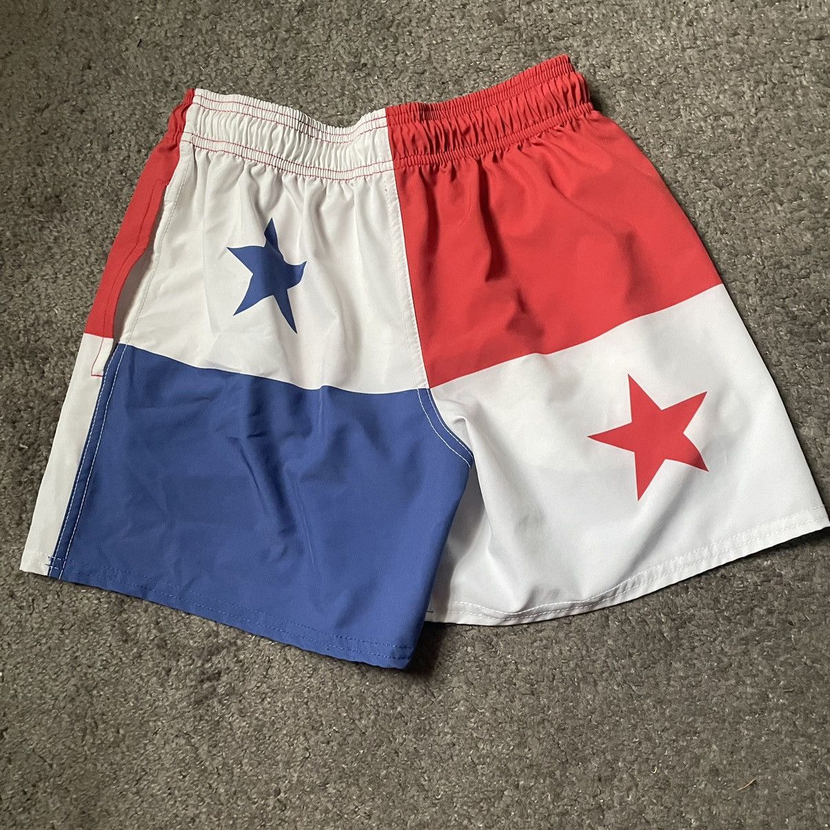 Other Panama Country Flag 5" swim shorts made in USA Small Size US 30 / EU 46 - 2 Thumbnail
