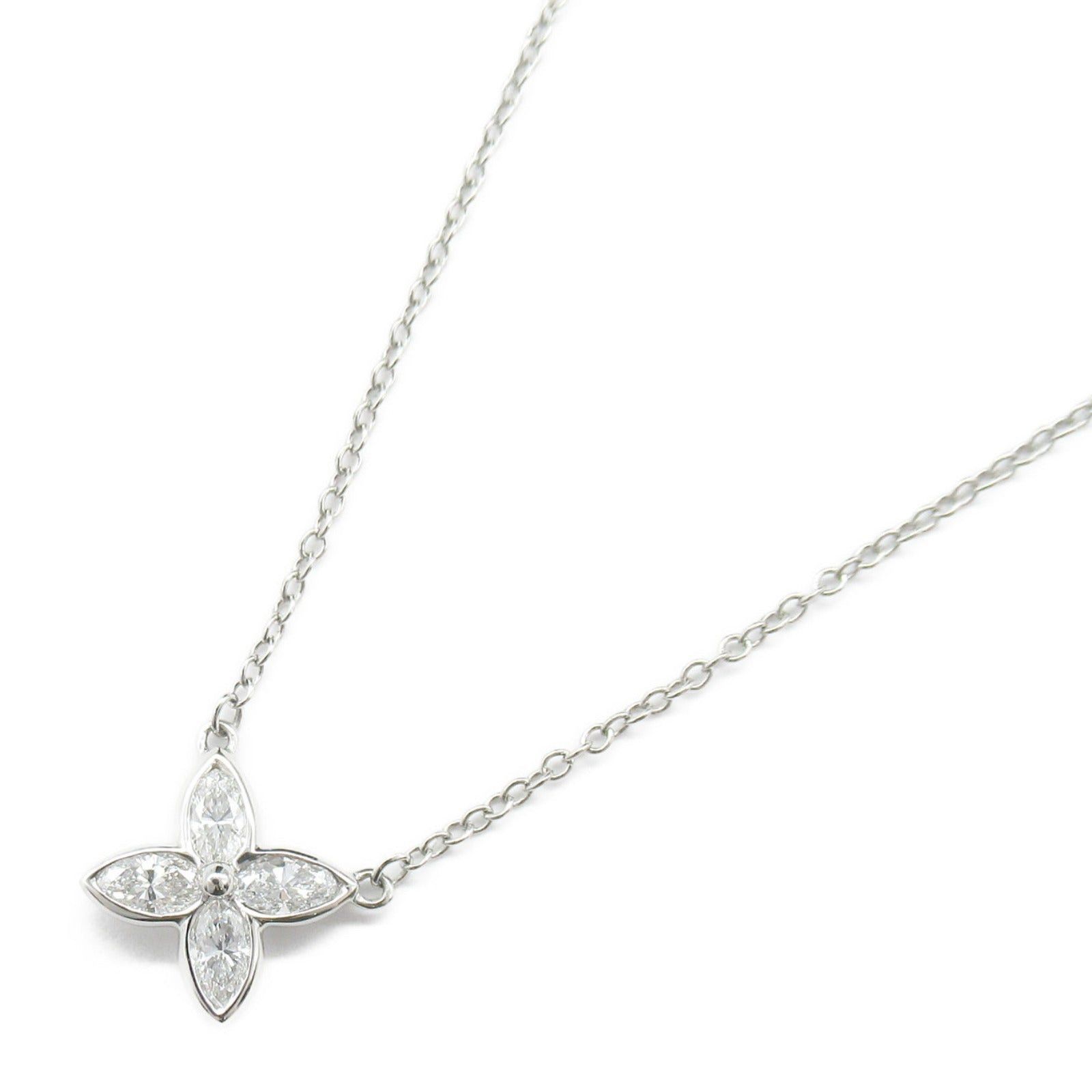Tiffany & Co. Tiffany Co Victoria Diamond Necklace Pt950 Platinum Clear Size ONE SIZE - 1 Thumbnail