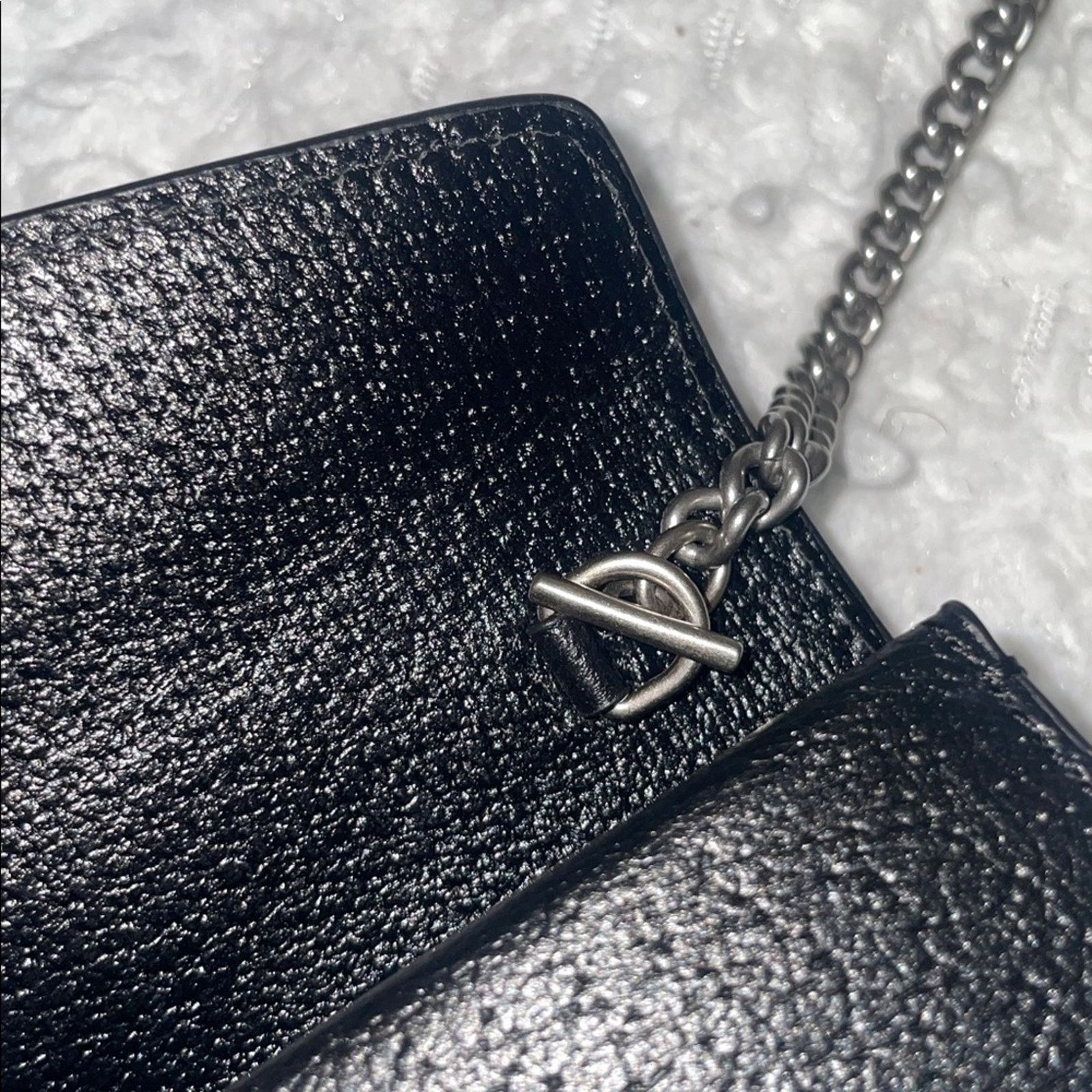 Gucci Gucci Dionysus Super Mini GG Denim Bag Size ONE SIZE - 10 Thumbnail