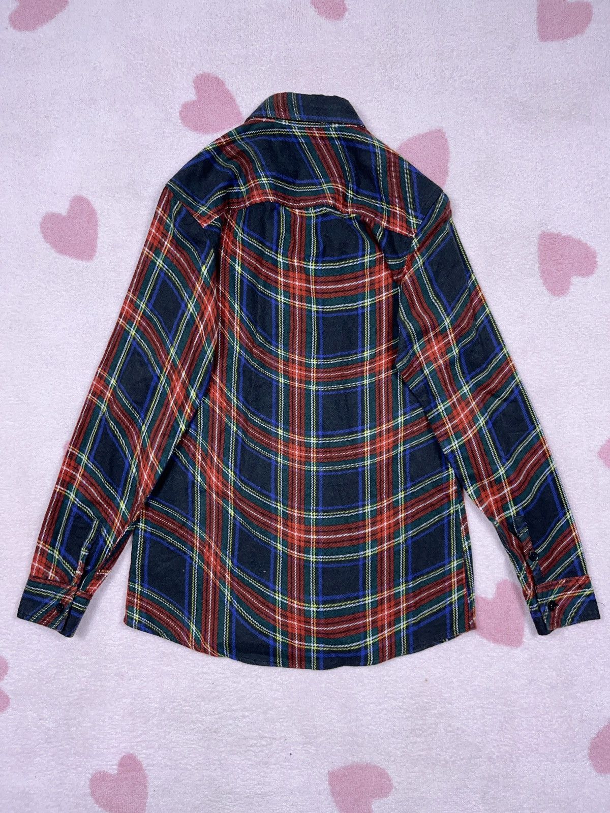 Drop Dead ➕ drop dead crazy pattern button up flannel shirt rare Size US S / EU 44-46 / 1 - 3 Thumbnail