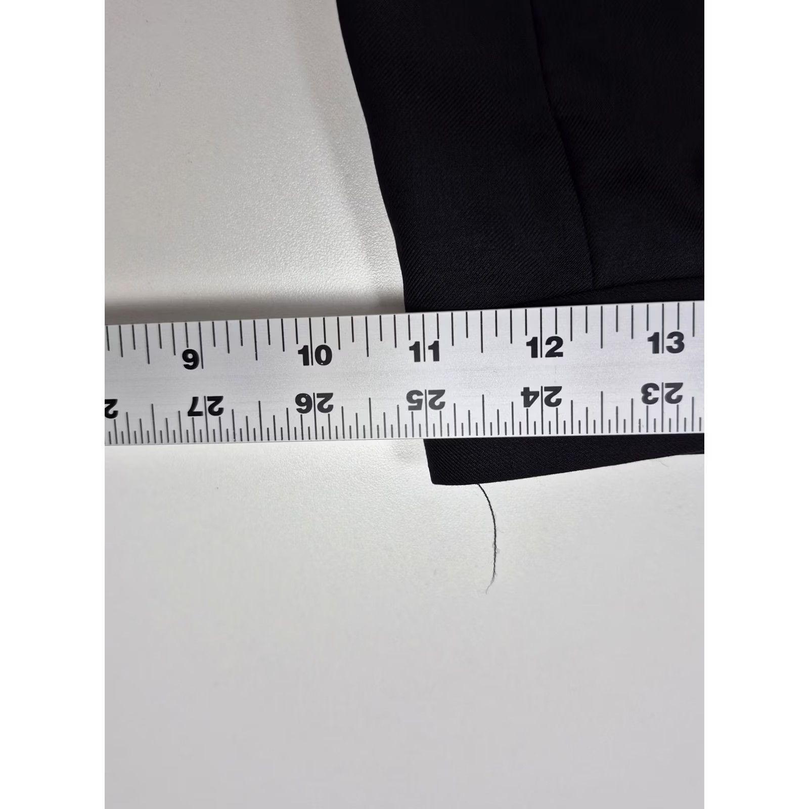 Vintage Peerless Dress Pants Mens 50x37 Black Wool Pleated Straight Unhemmed NWT Big & Tall 50W Formal Dress Pants Mens Black Wool Size US 34 / EU 50 - 6 Thumbnail