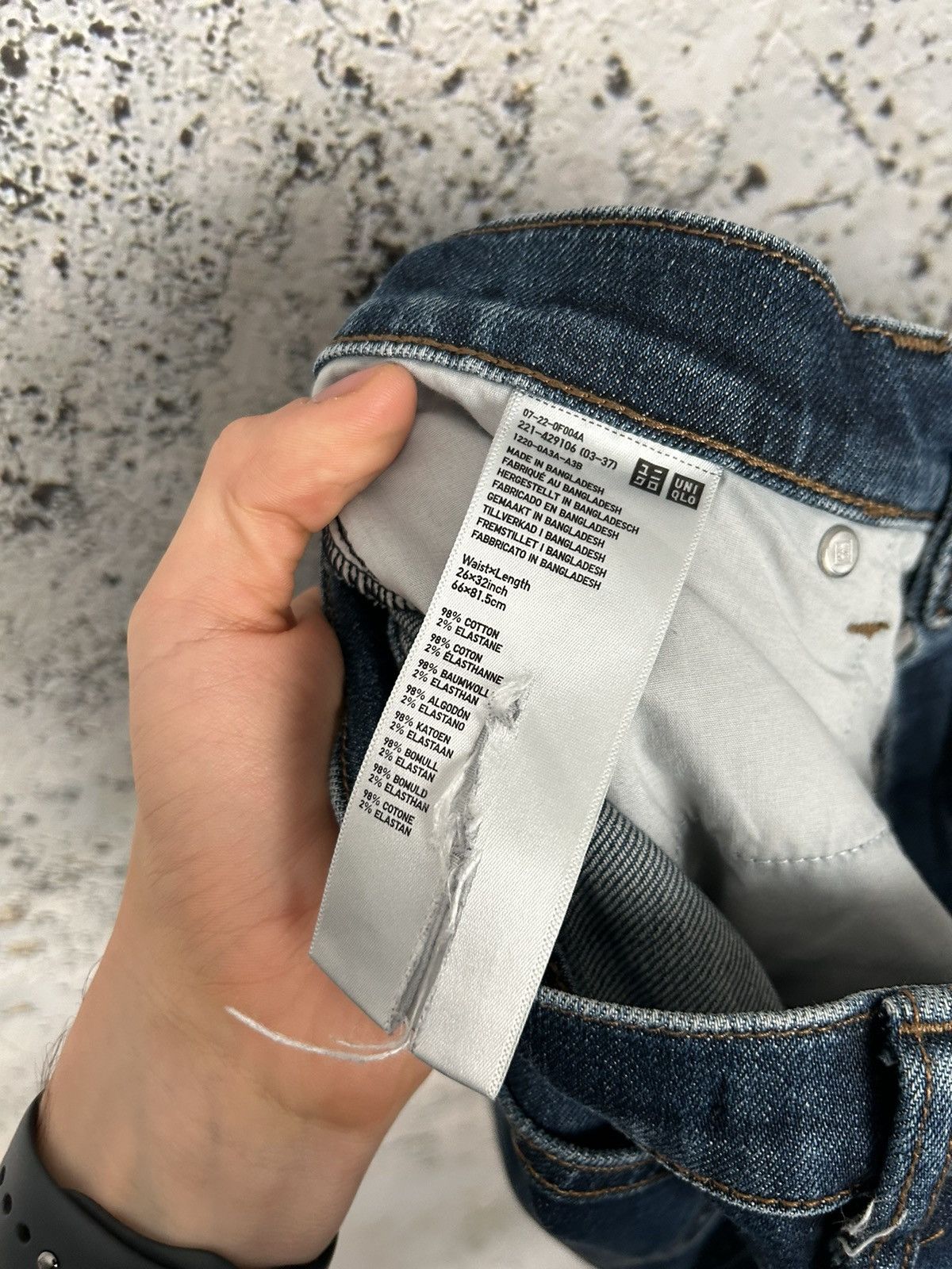 Uniqlo Uniqlo Jeans Japanese Brand Denim Pants Streetwear Size US 30 / EU 46 - 6 Thumbnail