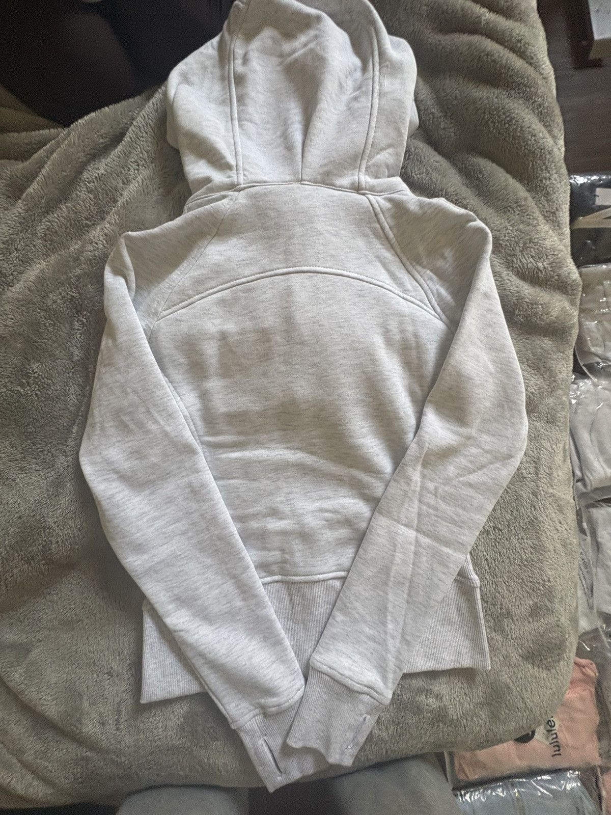 Lululemon Lululemon grey scuba jacket Size S / US 4 / IT 40 - 3 Thumbnail
