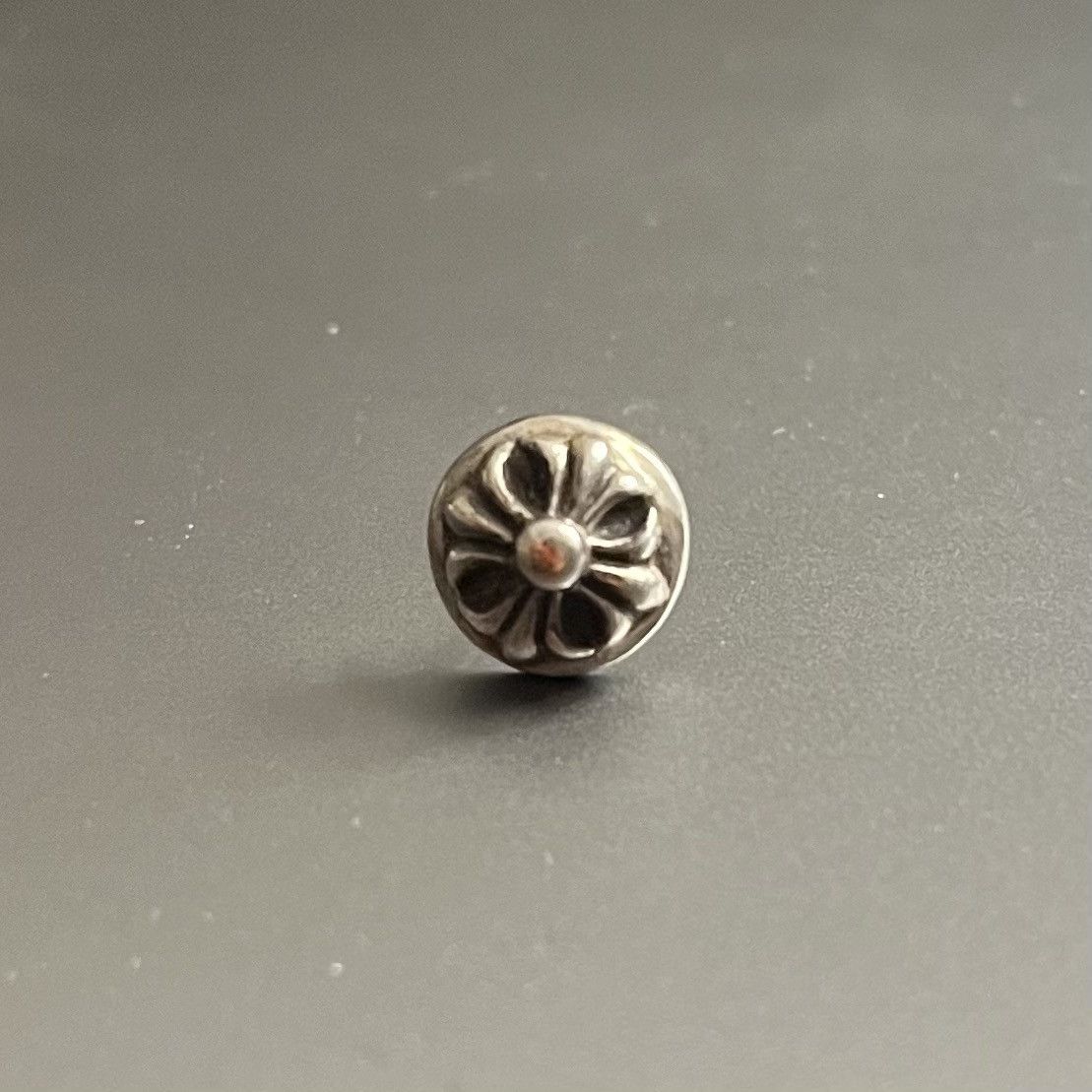 Chrome Hearts Chrome Hearts Circle Stud Earring Size ONE SIZE - 1 Thumbnail