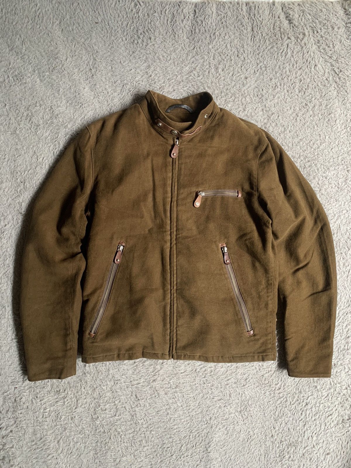 Schott Schott Perfecto x Nano Universe Biker Cafe Racer Jacket Size US M / EU 48-50 / 2 - 1 Thumbnail