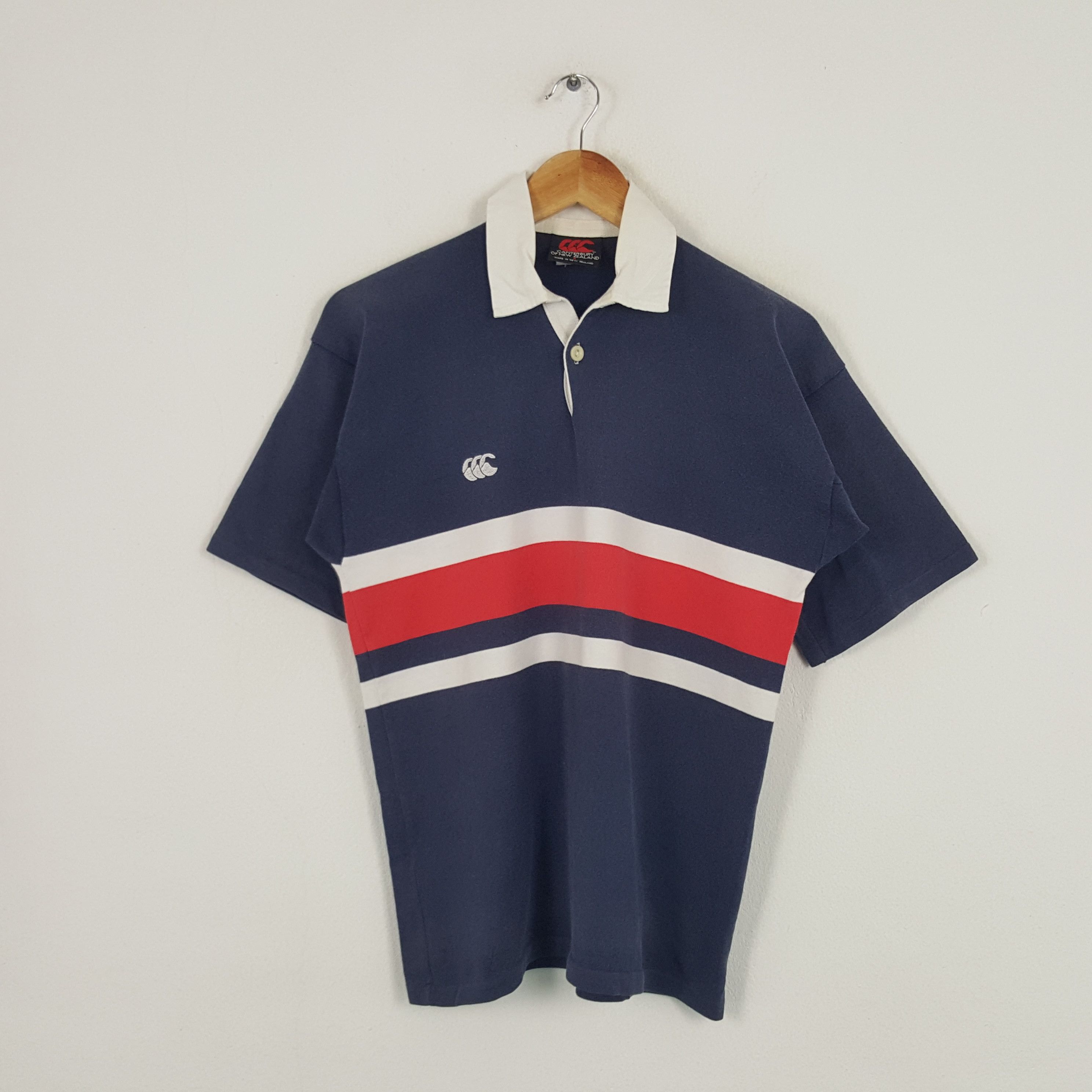 Canterbury of New Zealand × Vintage Vintage Canterbury Of New Zealand Rugby Polos Size US M / EU 48-50 / 2 - 1 Thumbnail