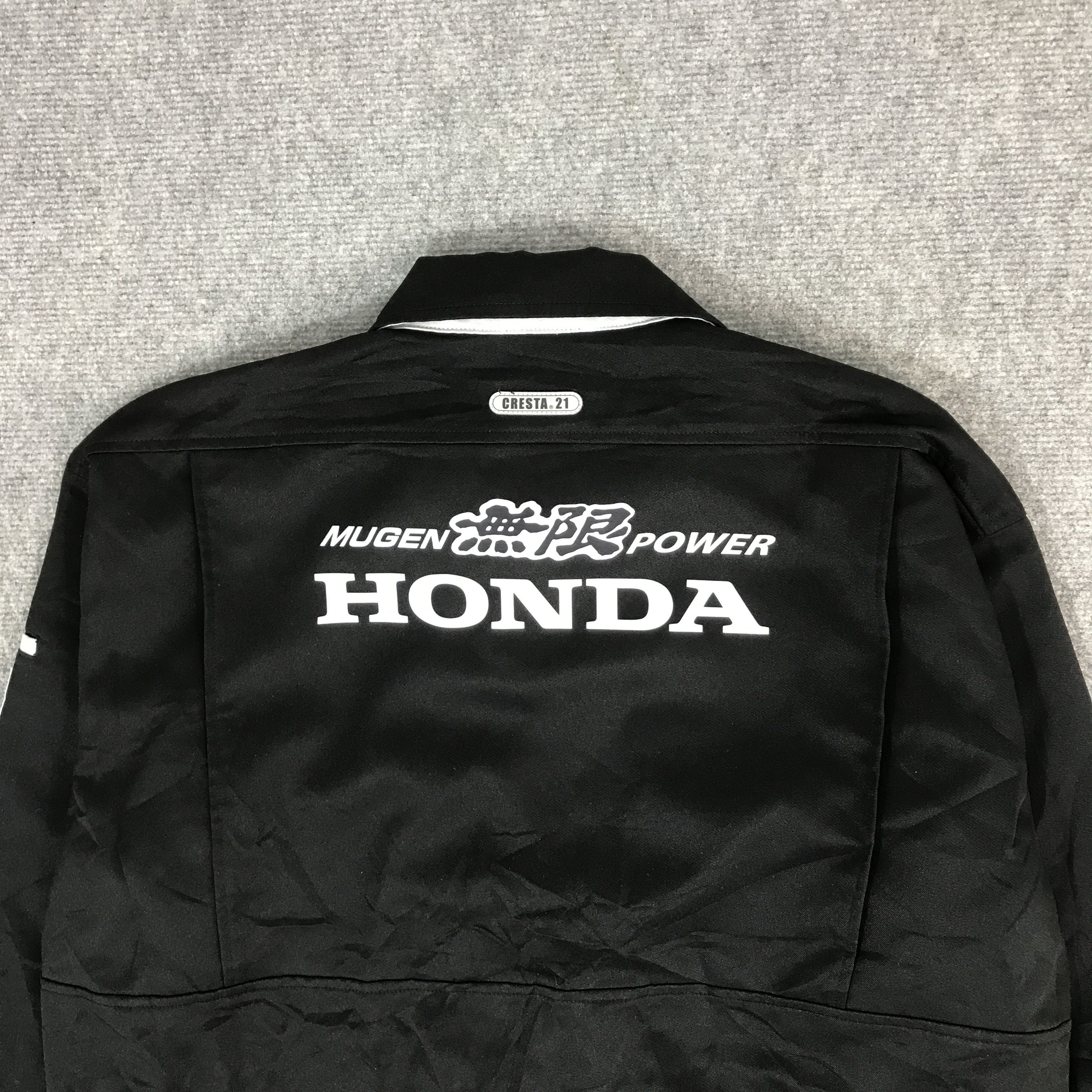 Japanese Brand HONDA MUGEN RACING JAPAN BLACK JACKET Size US L / EU 52-54 / 3 - 4 Thumbnail