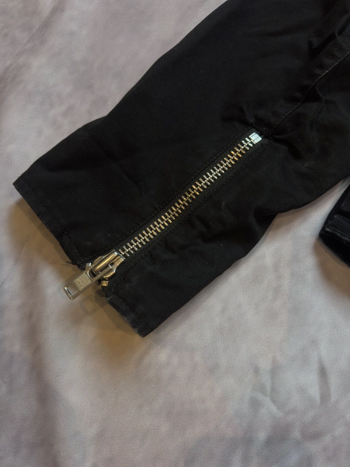 Acne Studios Acne Studios "Pop Classics" Cotton Canvas Biker Jacket Size US S / EU 44-46 / 1 - 6 Thumbnail