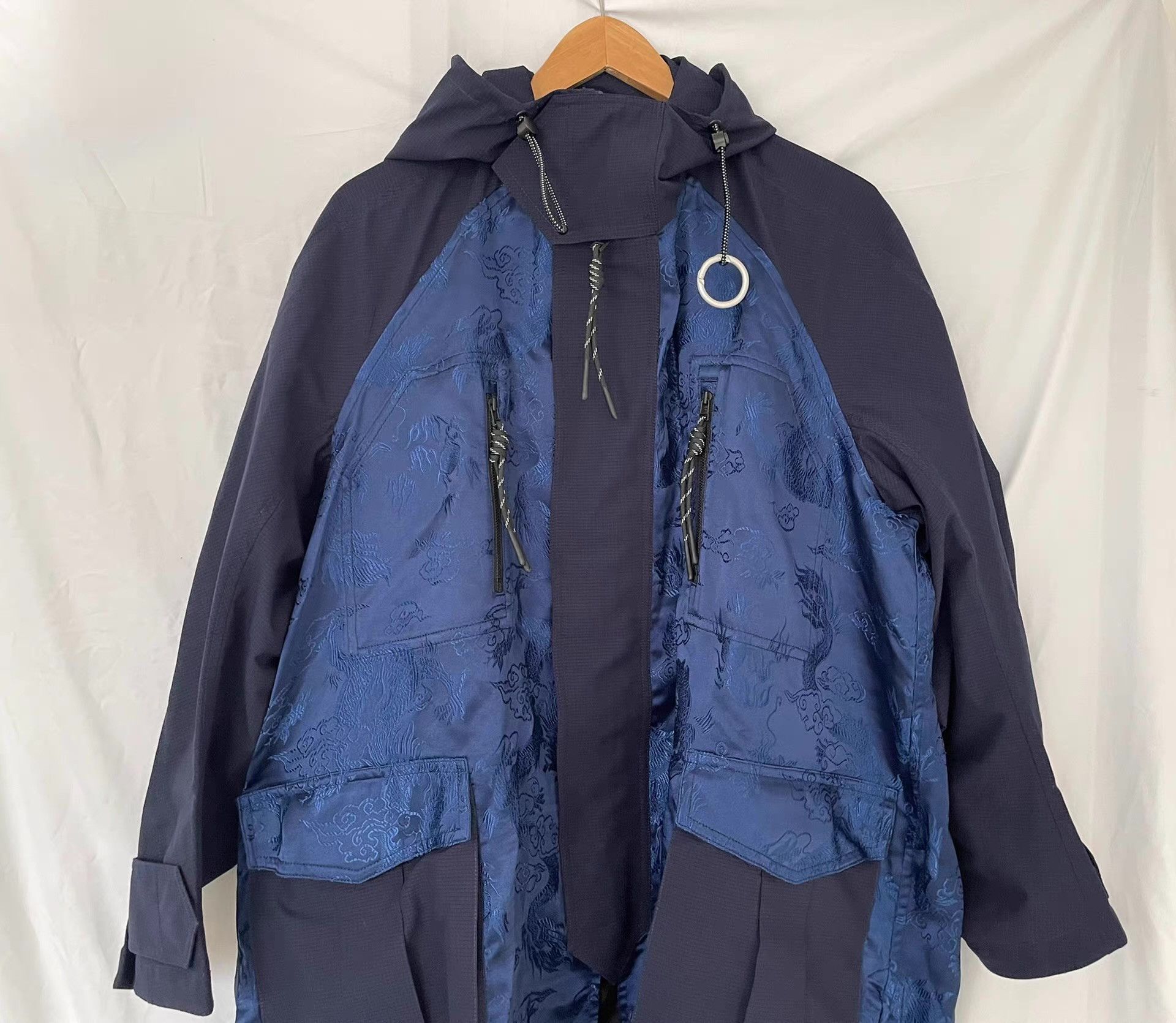 ANGEL CHEN Angel Chen SS19 Dragon Embroidered Trench Coat Ｑ21 Size US M / EU 48-50 / 2 - 2 Thumbnail