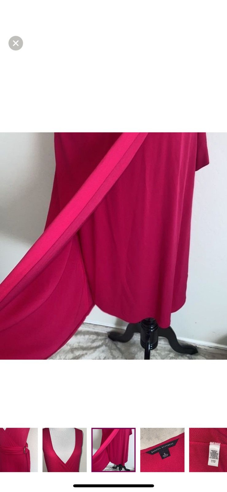 Banana Republic Banana republic small midi faux wrap dress Size S / US 4 / IT 40 - 3 Thumbnail
