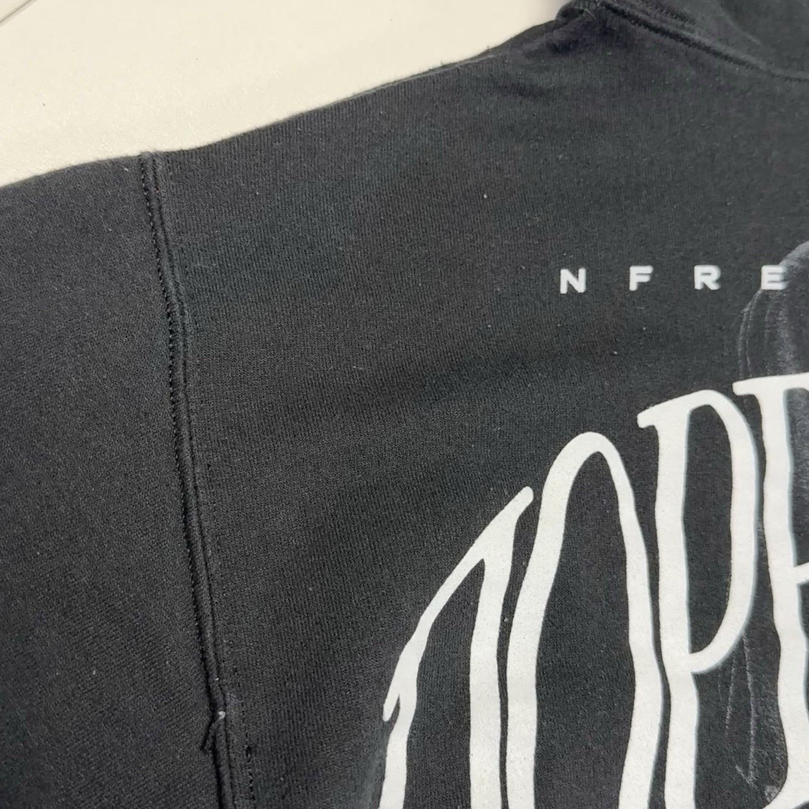 Rap Tees NF Real Music Hope Tour MMXXIV Black Hoodie Men’s Size Small Size US S / EU 44-46 / 1 - 12 Thumbnail