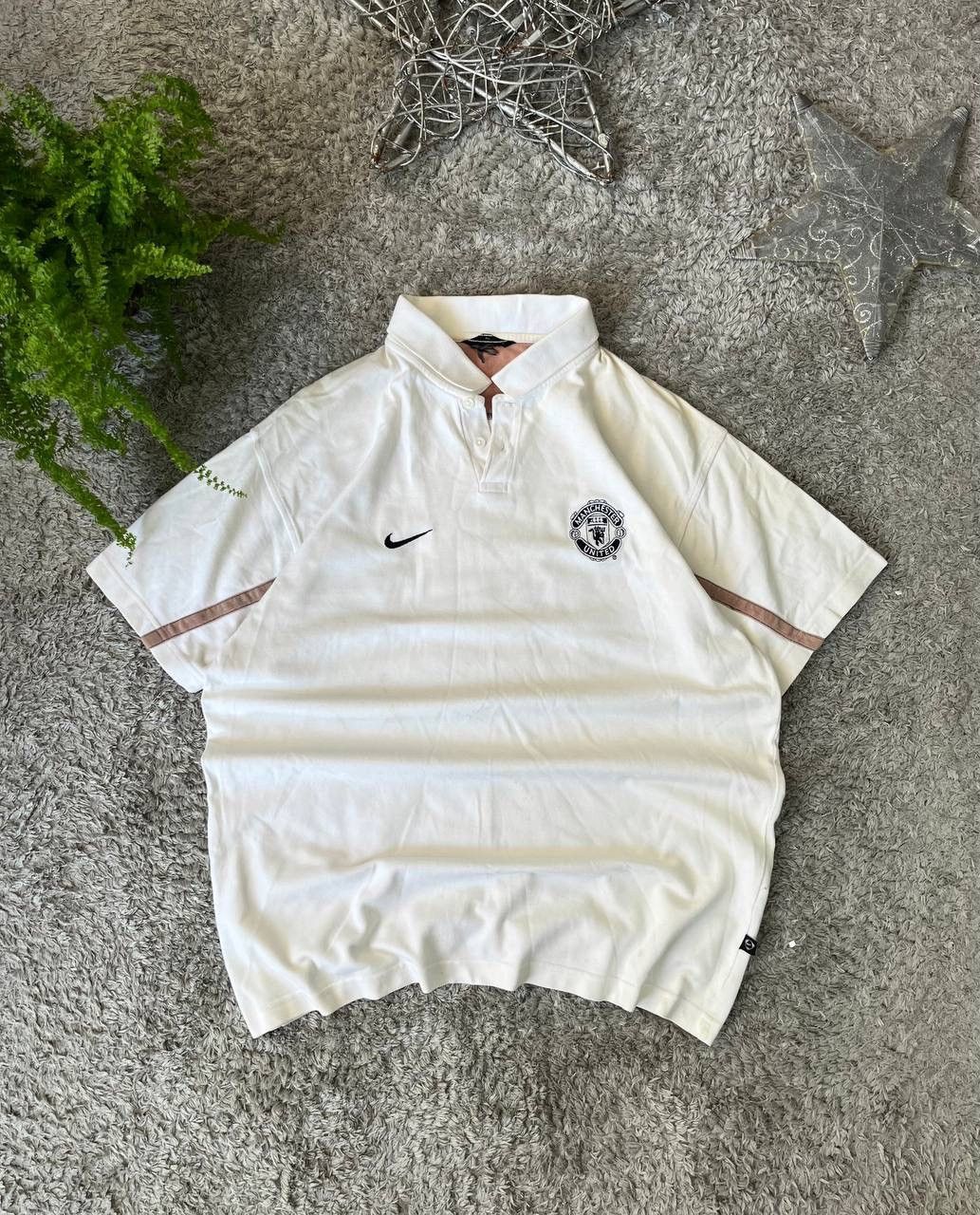 Nike × Vintage 00s Nike T-Shirt Streetwear Vintage Manchester United Rare Size US L / EU 52-54 / 3 - 1 Thumbnail