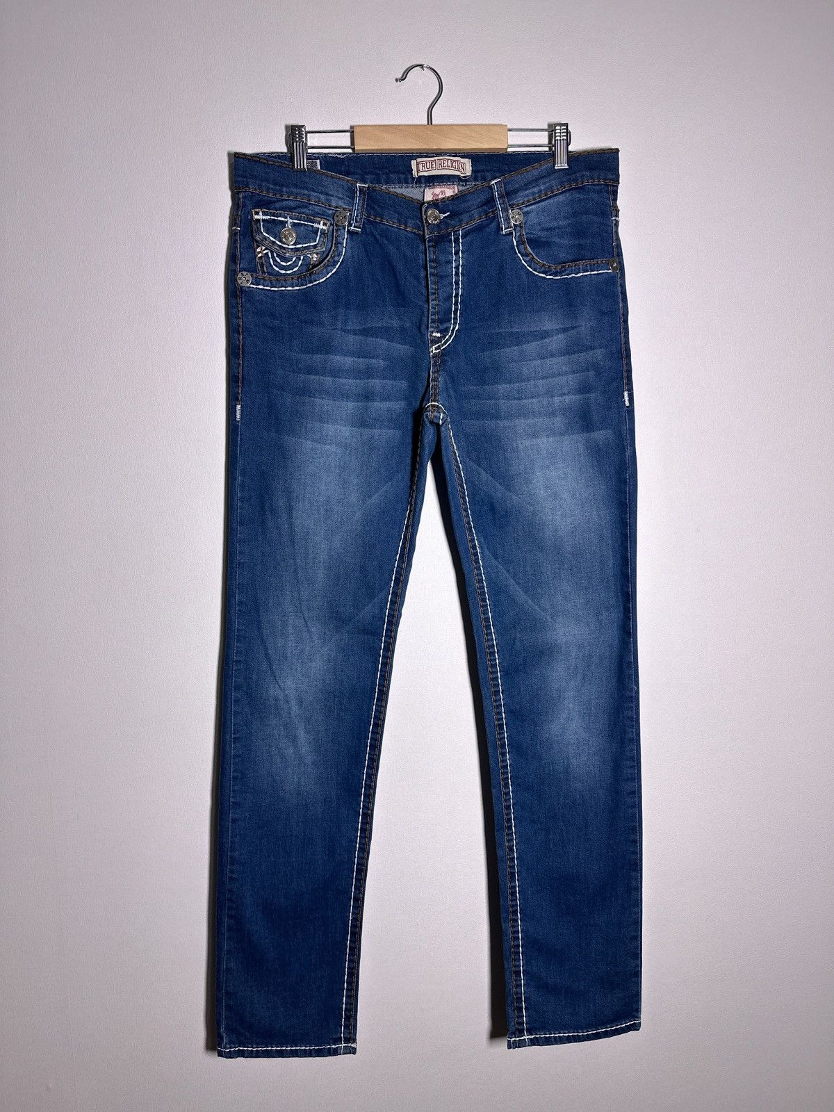 True Religion True Religion Vintage Y2K Super T Jeans Size US 36 / EU 52 - 2 Thumbnail