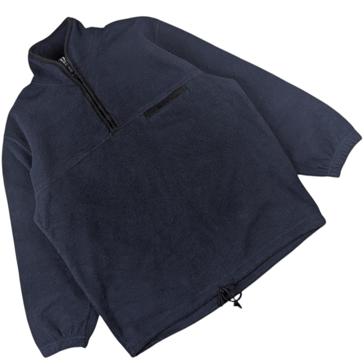 Japanese Brand 90's UNIQLO Blue Blank Plain Sherpa Fleece Sweatshirt Size US M / EU 48-50 / 2 - 4 Thumbnail