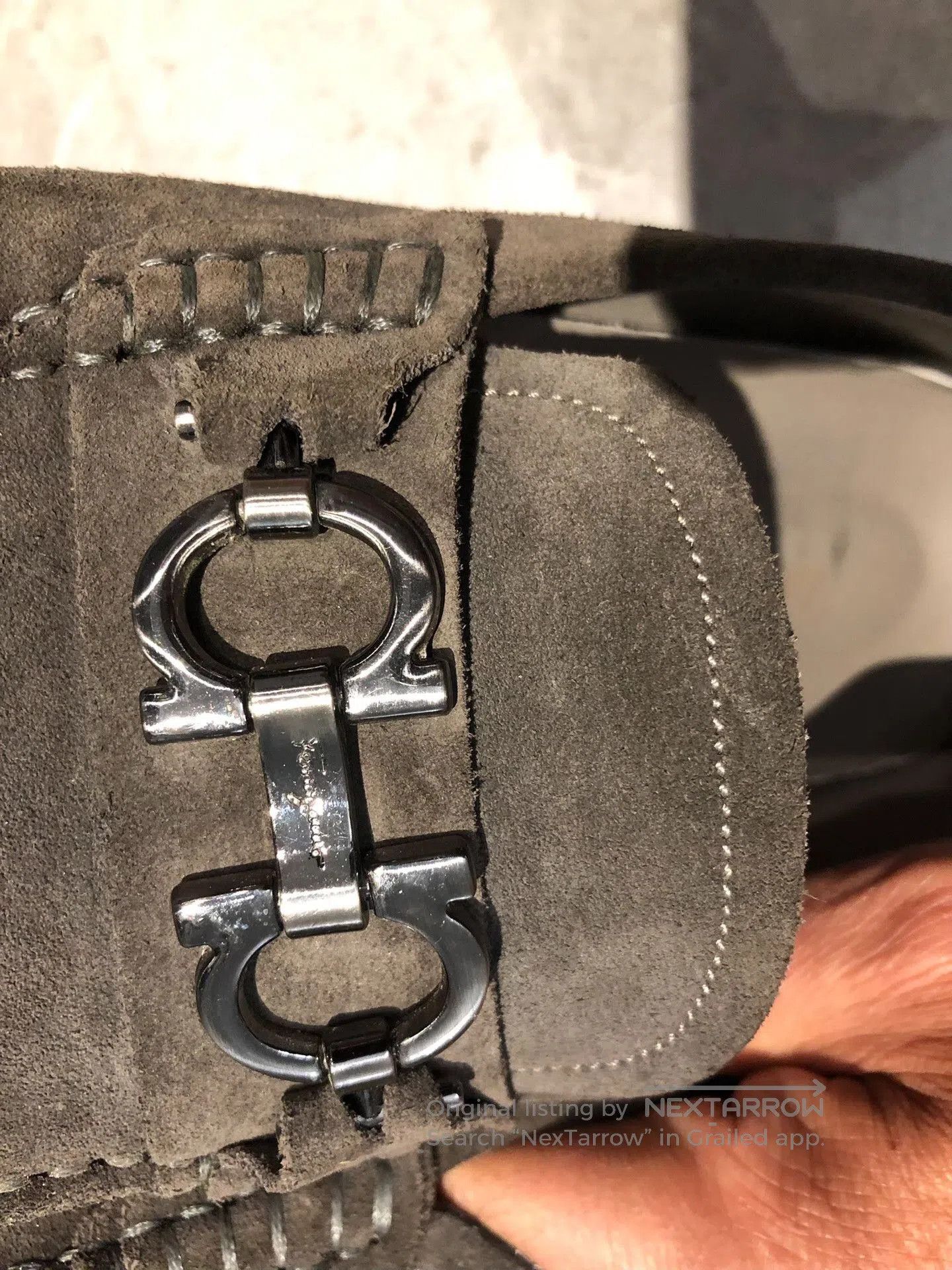 Salvatore Ferragamo Ferragamo Men's Handcrafted Loafers. Size US 6 / EU 39 - 8 Thumbnail