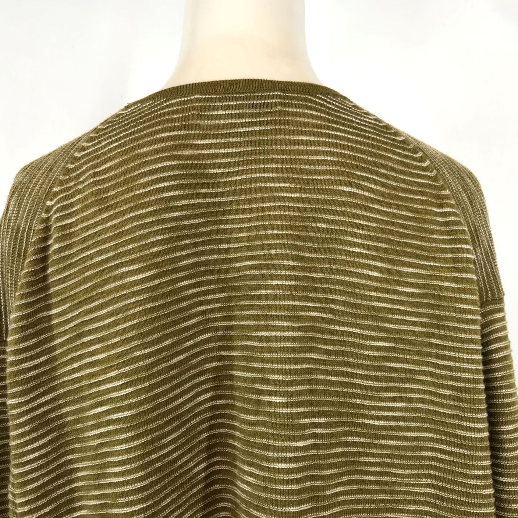 Madewell MADEWELL XS OLIVE LONG SLEEVE OPEN FRONT COTTON BLEND CARDIGAN Womens Size XS / US 0-2 / IT 36-38 - 5 Thumbnail