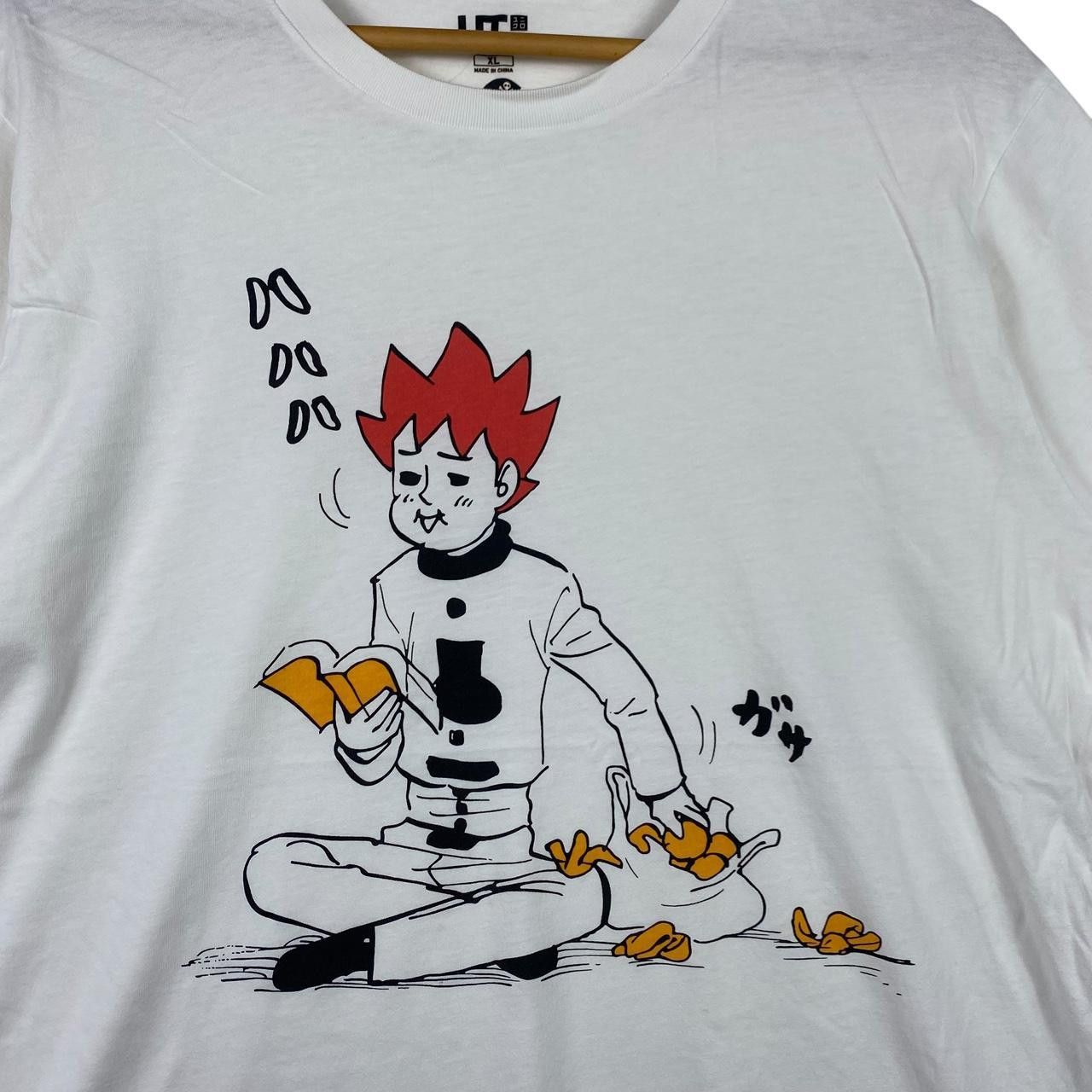 Anime UNIQLO x PYU TO FUKU! Shonen Jump Anniversary Tee Shirt Size US XL / EU 56 / 4 - 3 Thumbnail