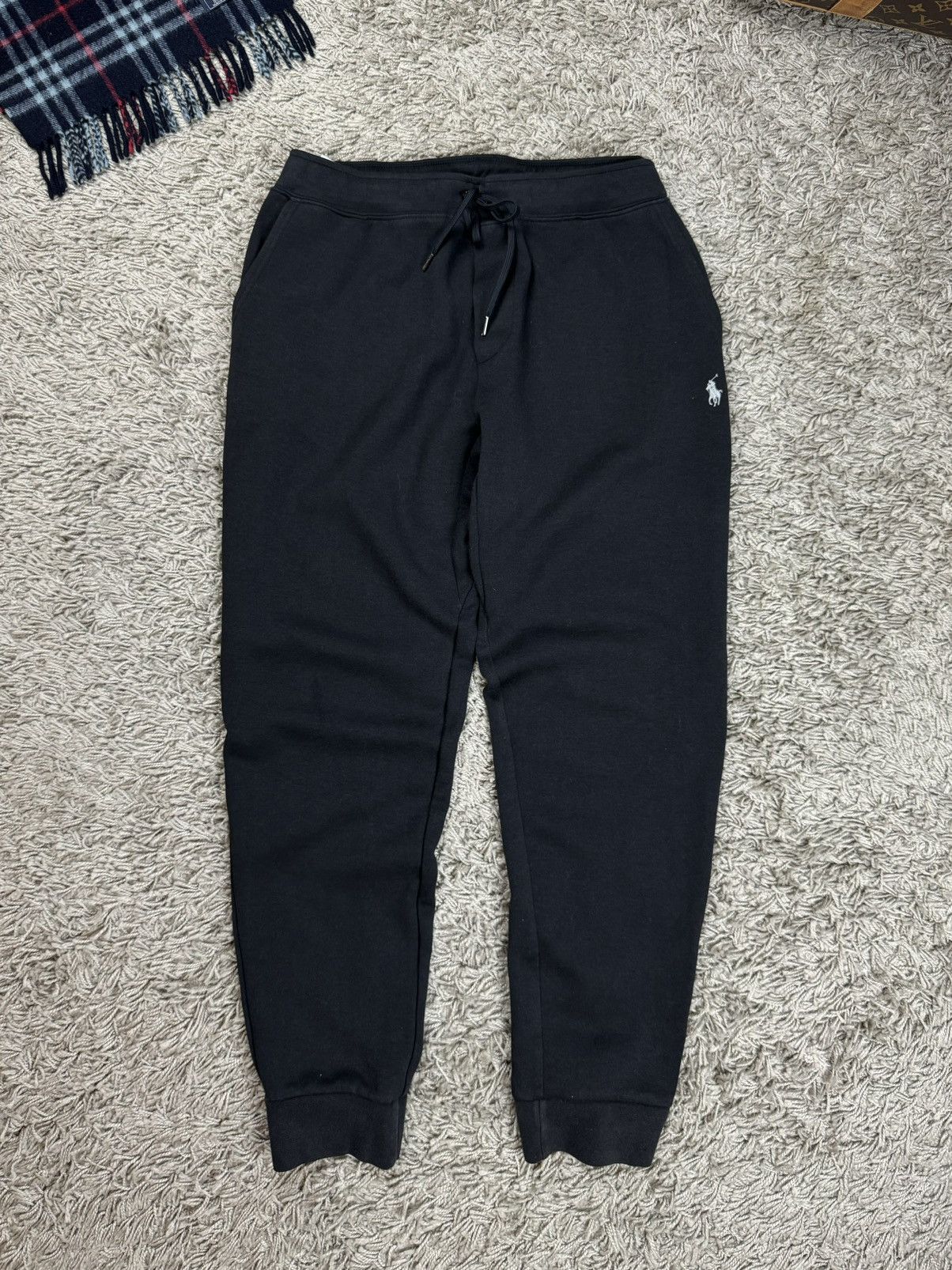 Polo Ralph Lauren × Ralph Lauren Purple Label Black trousers Polo Ralph Lauren original casual item Size US 34 / EU 50 - 1 Thumbnail